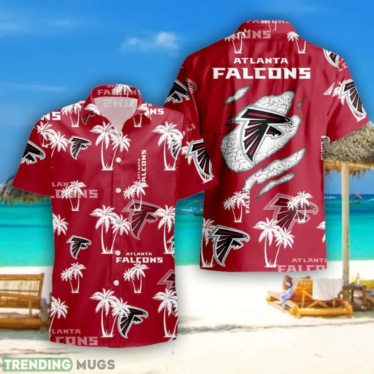 Atlanta Falcons Palm Tree Pattern Hawaii Shirt Beach Summer Gift Product Photo 1 Atlanta Falcons Palm Tree Pattern Hawaii Shirt Beach Summer Gift Product Photo 1