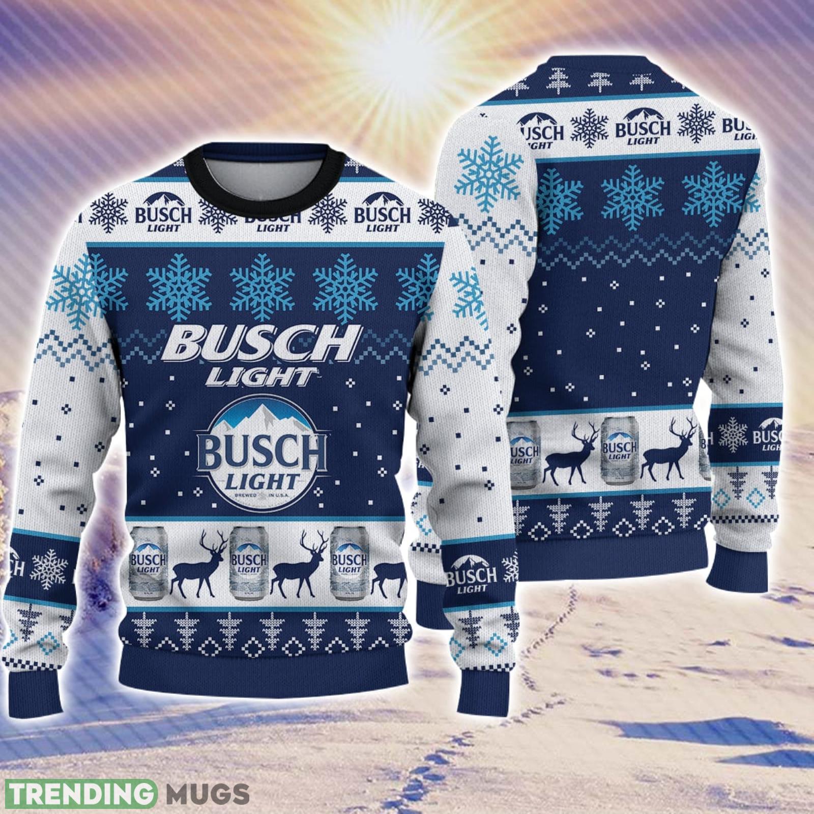B U S C H Christmas Gift For Holiday B.Light 3D Ugly Christmas Sweater Product Photo 1 B U S C H Christmas Gift For Holiday B.Light 3D Ugly Christmas Sweater Product Photo 1