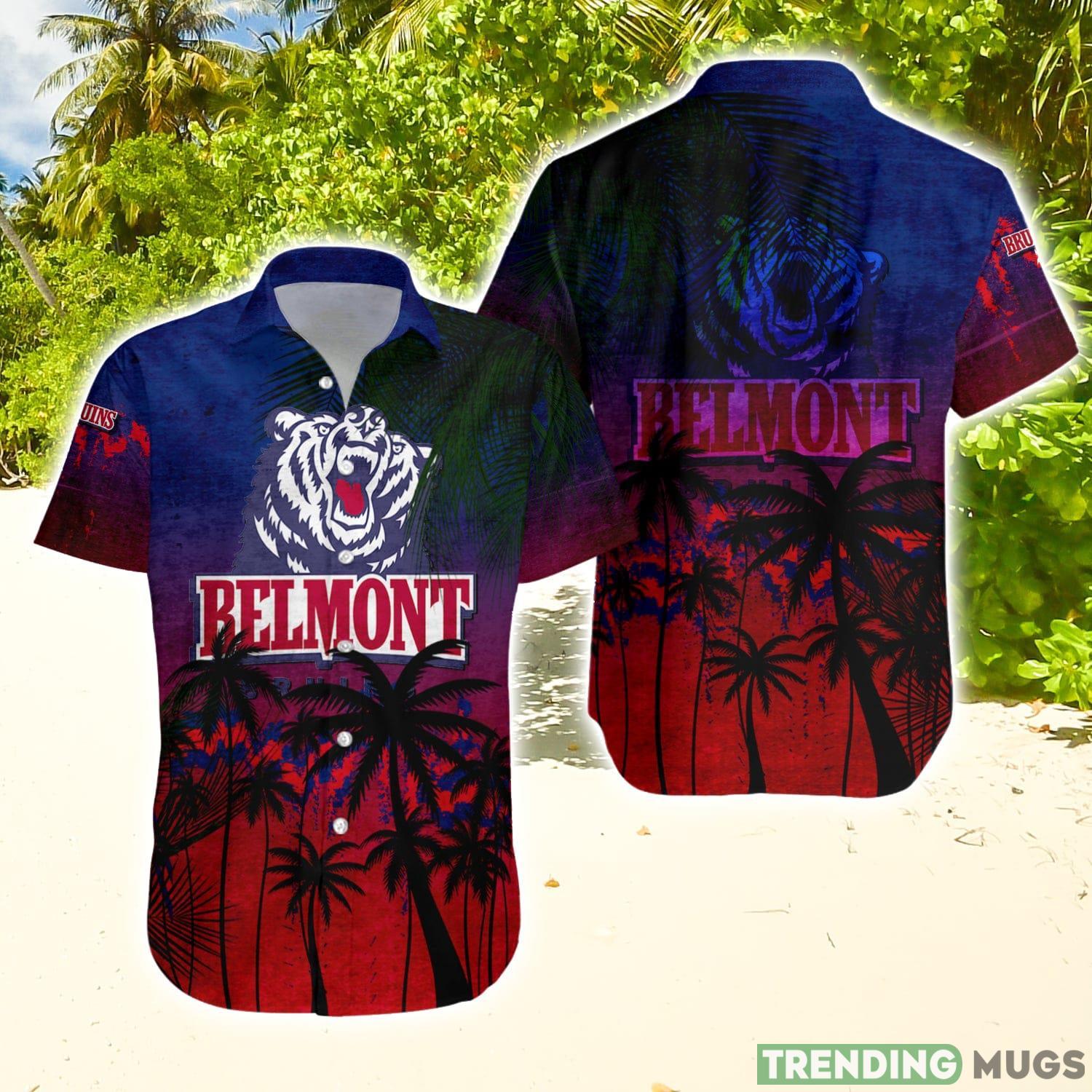 Belmont Bruins Hawaiian Shirt Summer Gift Coconut Tree Tropical Grunge Pattern For NCAA Fans Hawaiian Shirt Belmont Bruins Hawaiian Shirt Summer Gift Coconut Tree Tropical Grunge Pattern For NCAA Fans Hawaiian Shirt
