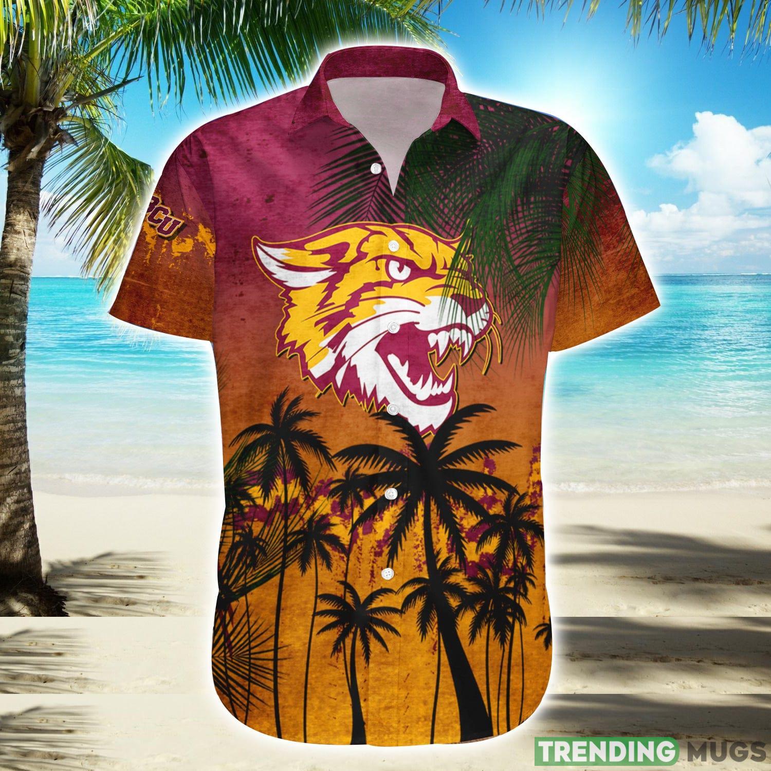 Bethune-Cookman Wildcats Hawaiian Shirt Summer Gift Coconut Tree Tropical Grunge Pattern For NCAA Fans Product Photo 1 Bethune-Cookman Wildcats Hawaiian Shirt Summer Gift Coconut Tree Tropical Grunge Pattern For NCAA Fans Product Photo 1