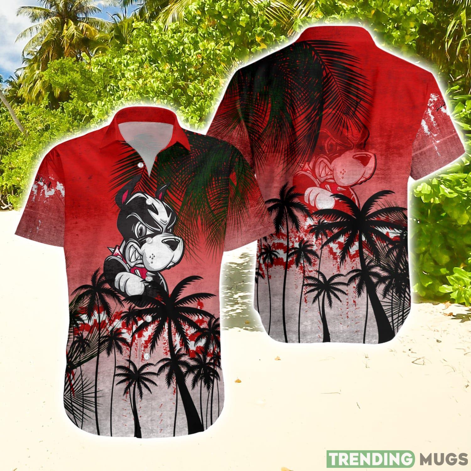 Boston University Terriers Hawaiian Shirt Summer Gift Coconut Tree Tropical Grunge Pattern For NCAA Fans Hawaiian Shirt Boston University Terriers Hawaiian Shirt Summer Gift Coconut Tree Tropical Grunge Pattern For NCAA Fans Hawaiian Shirt