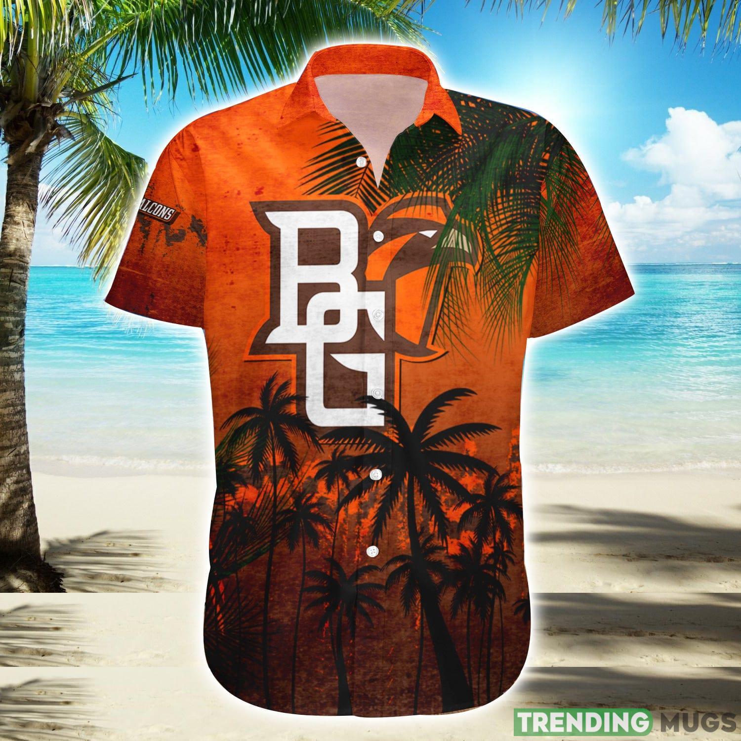Bowling Green Falcons Hawaiian Shirt Summer Gift Coconut Tree Tropical Grunge Pattern For NCAA Fans Product Photo 1 Bowling Green Falcons Hawaiian Shirt Summer Gift Coconut Tree Tropical Grunge Pattern For NCAA Fans Product Photo 1