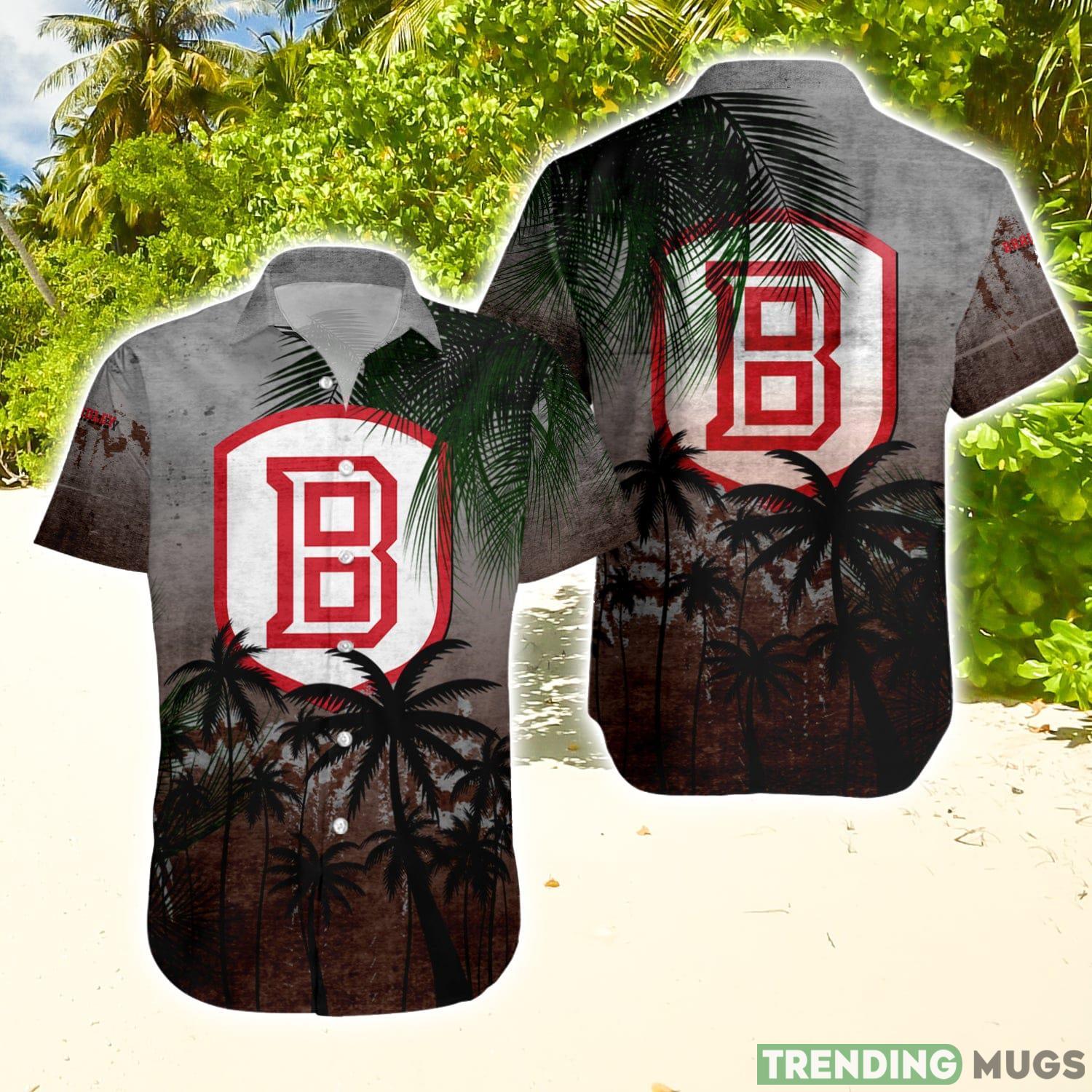 Bradley Braves Hawaiian Shirt Summer Gift Coconut Tree Tropical Grunge Pattern For NCAA Fans Hawaiian Shirt Bradley Braves Hawaiian Shirt Summer Gift Coconut Tree Tropical Grunge Pattern For NCAA Fans Hawaiian Shirt