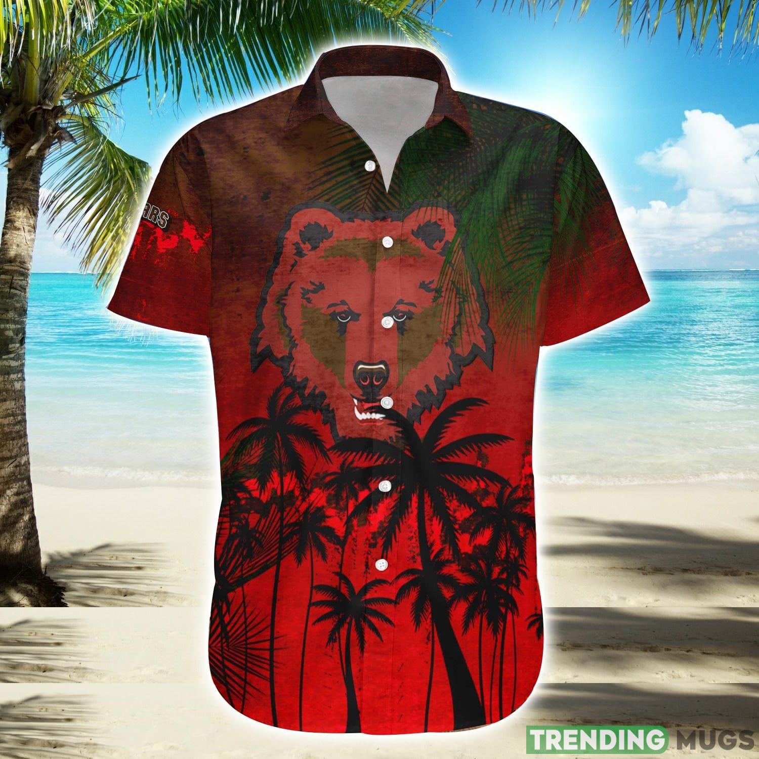 Brown Bears Hawaiian Shirt Summer Gift Coconut Tree Tropical Grunge Pattern For NCAA Fans Product Photo 1 Brown Bears Hawaiian Shirt Summer Gift Coconut Tree Tropical Grunge Pattern For NCAA Fans Product Photo 1