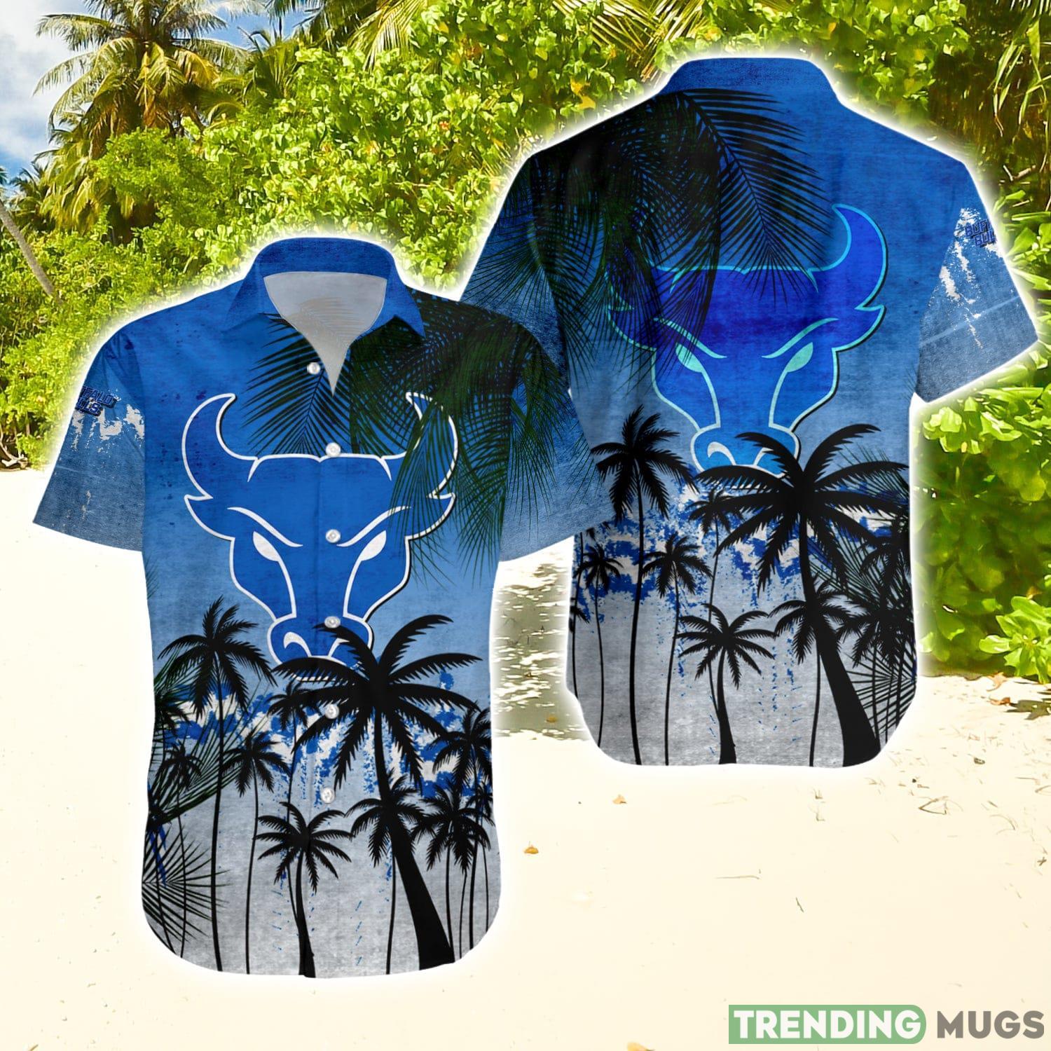 Buffalo Bulls Hawaiian Shirt Summer Gift Coconut Tree Tropical Grunge Pattern For NCAA Fans Hawaiian Shirt Buffalo Bulls Hawaiian Shirt Summer Gift Coconut Tree Tropical Grunge Pattern For NCAA Fans Hawaiian Shirt
