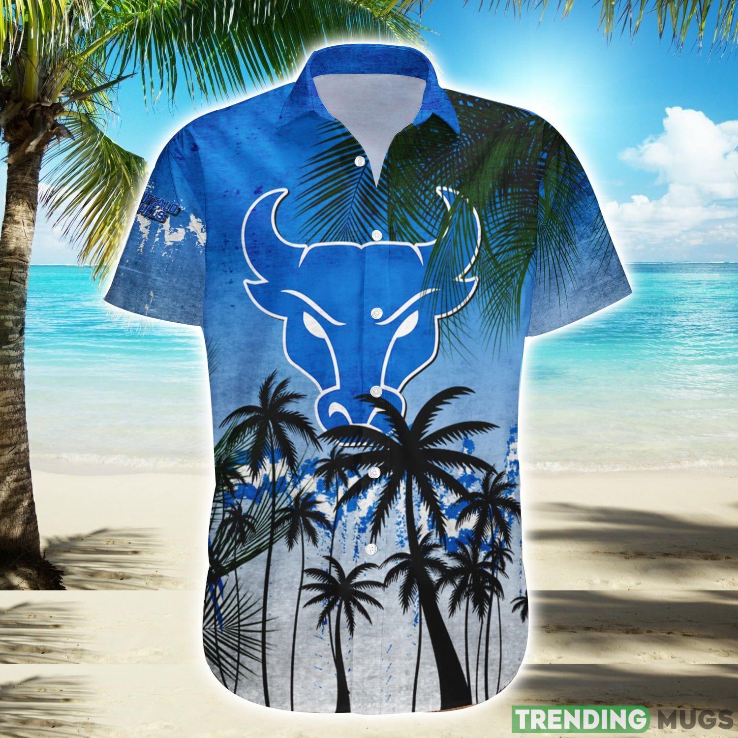 Buffalo Bulls Hawaiian Shirt Summer Gift Coconut Tree Tropical Grunge Pattern For NCAA Fans Product Photo 1 Buffalo Bulls Hawaiian Shirt Summer Gift Coconut Tree Tropical Grunge Pattern For NCAA Fans Product Photo 1