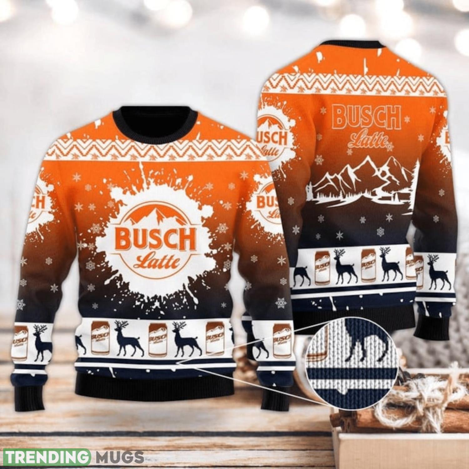 Busch Light Beer 3d All Over Print Ugly Christmas Sweater Product Photo 1 Busch Light Beer 3d All Over Print Ugly Christmas Sweater Product Photo 1