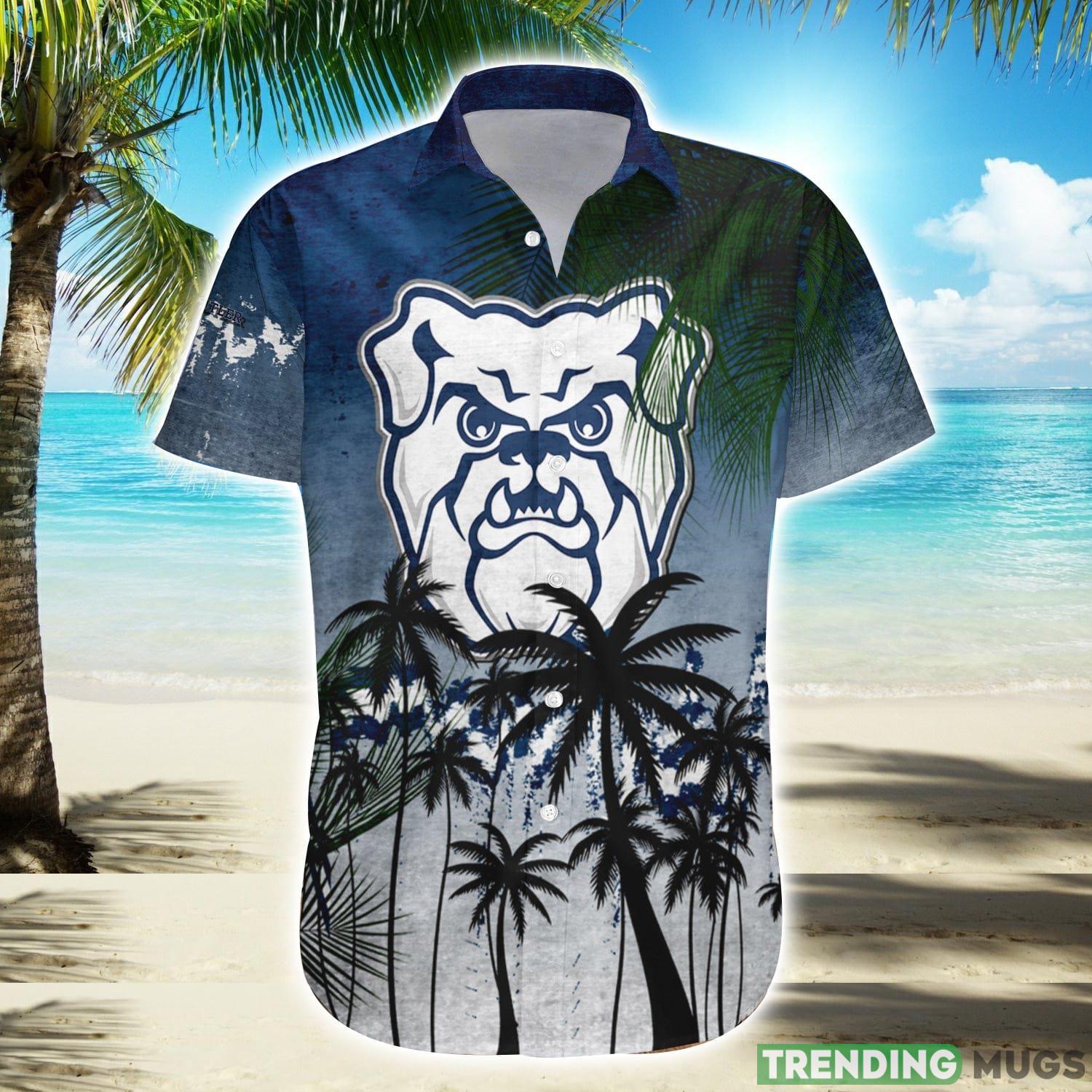 Butler Bulldogs Hawaiian Shirt Summer Gift Coconut Tree Tropical Grunge Pattern For NCAA Fans se8 Product Photo 1 Butler Bulldogs Hawaiian Shirt Summer Gift Coconut Tree Tropical Grunge Pattern For NCAA Fans se8 Product Photo 1