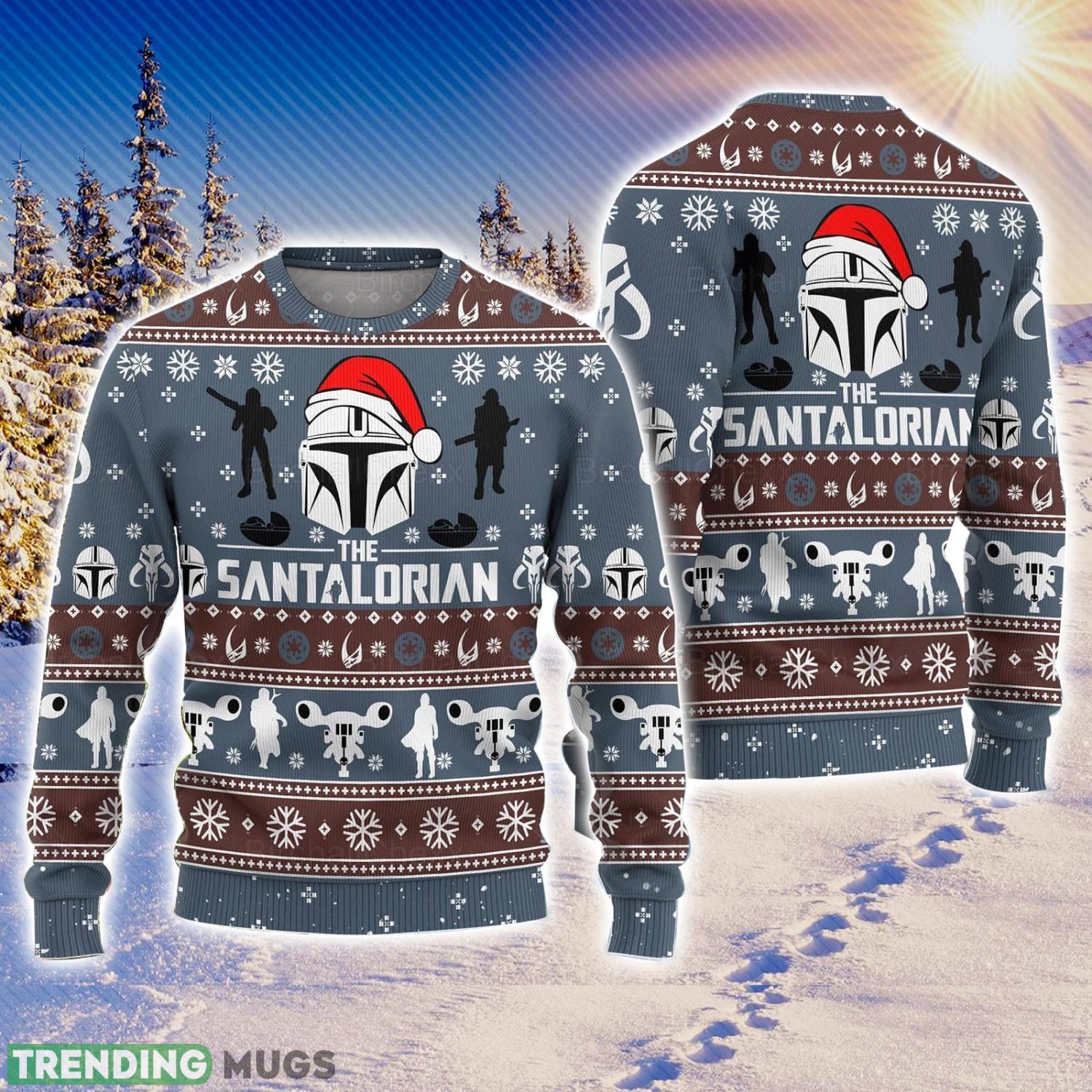 Christmas Sweater Mandalorian Ugly Christmas Sweater Xmas Christmas Gift Product Photo 1 Christmas Sweater Mandalorian Ugly Christmas Sweater Xmas Christmas Gift Product Photo 1