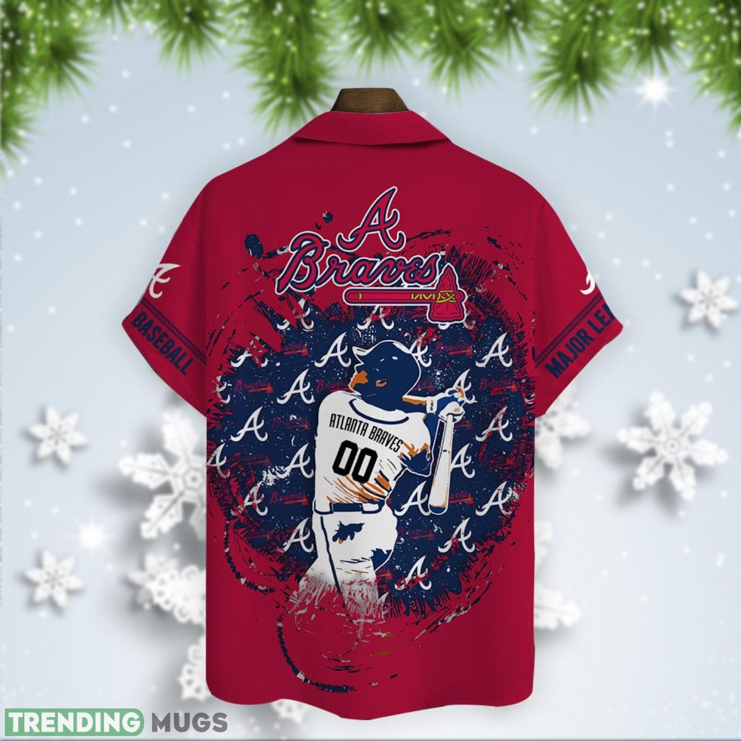 Custom Name And Number Atlanta Braves Baseball Cool Hawaiian Shirt Hawaiian Shirt Custom Name And Number Atlanta Braves Baseball Cool Hawaiian Shirt Hawaiian Shirt