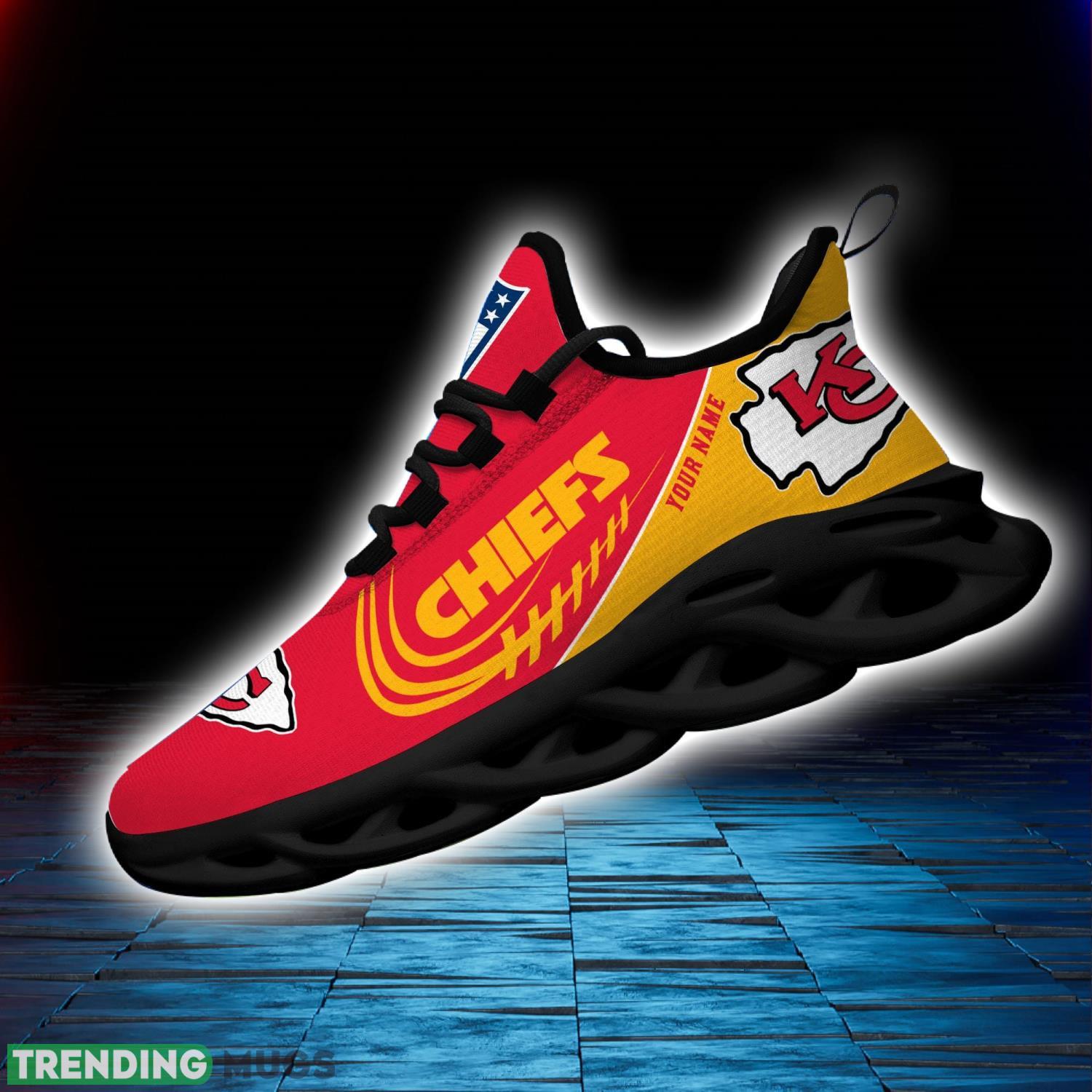 Custom Name Kansas City Chiefs Personalized Name Max Soul Shoes Men And Women Sport Fans Gift Max Soul Custom Name Kansas City Chiefs Personalized Name Max Soul Shoes Men And Women Sport Fans Gift Max Soul