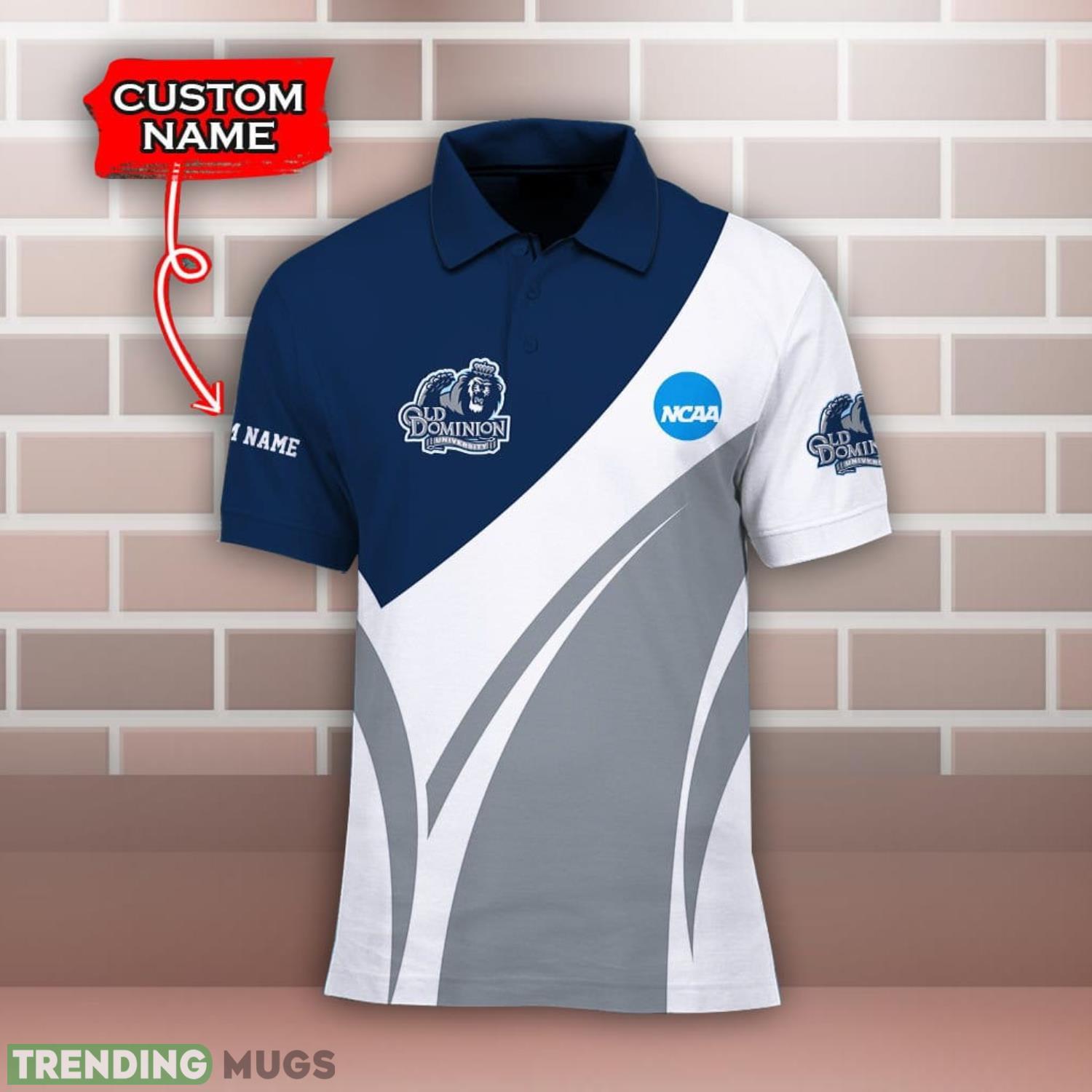 Custom Name Old Dominion Monarchs Polo Shirt For Sport Fans Product Photo 1 Custom Name Old Dominion Monarchs Polo Shirt For Sport Fans Product Photo 1
