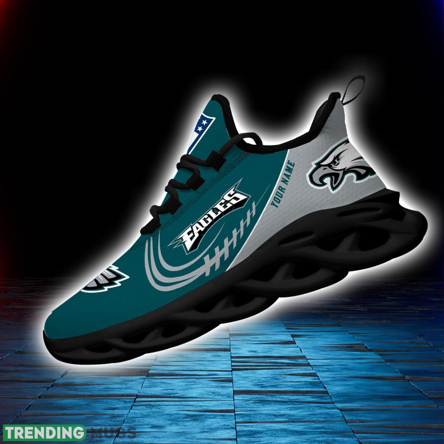 Custom Name Philadelphia Eagles Personalized Name Max Soul Shoes Men And Women Sport Fans Gift Max Soul Custom Name Philadelphia Eagles Personalized Name Max Soul Shoes Men And Women Sport Fans Gift Max Soul