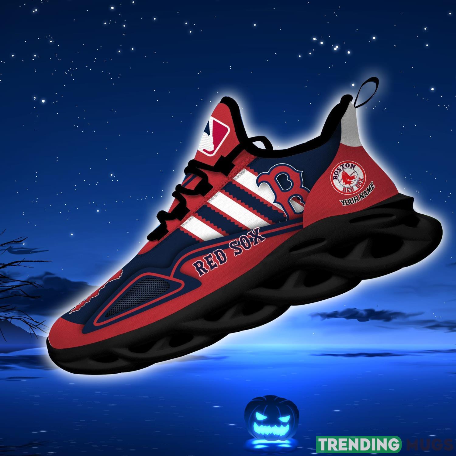 Custom Name Shoes Boston Red Sox Ultra Max Soul Shoes New Trend Sport Shoes Max Soul Custom Name Shoes Boston Red Sox Ultra Max Soul Shoes New Trend Sport Shoes Max Soul