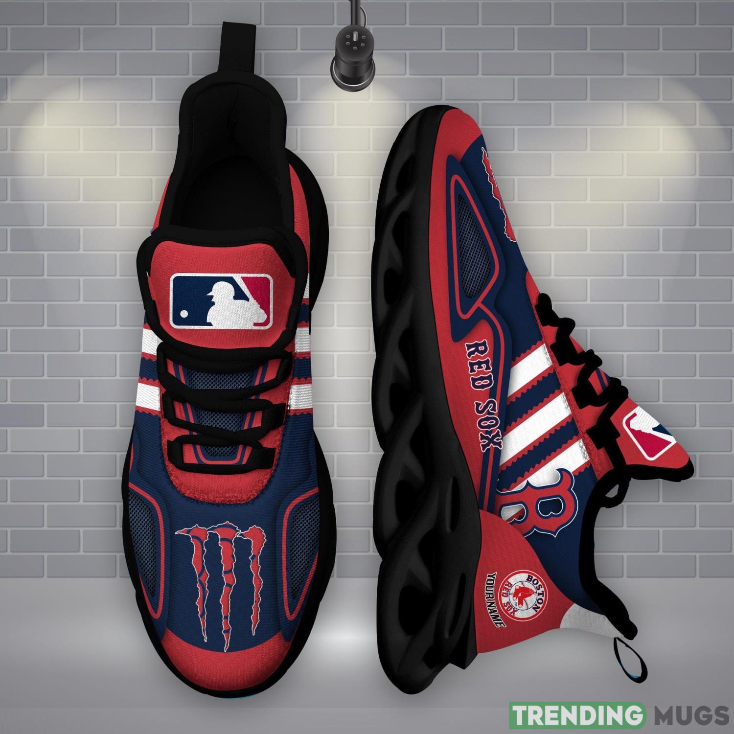 Custom Name Shoes Boston Red Sox Ultra Max Soul Shoes New Trend Sport Shoes Max Soul Custom Name Shoes Boston Red Sox Ultra Max Soul Shoes New Trend Sport Shoes Max Soul