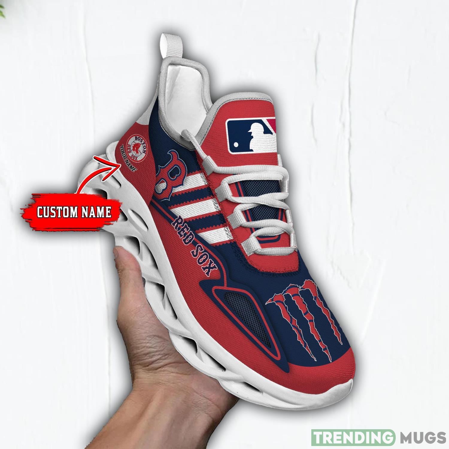 Custom Name Shoes Boston Red Sox Ultra Max Soul Shoes New Trend Sport Shoes Product Photo 1 Custom Name Shoes Boston Red Sox Ultra Max Soul Shoes New Trend Sport Shoes Product Photo 1
