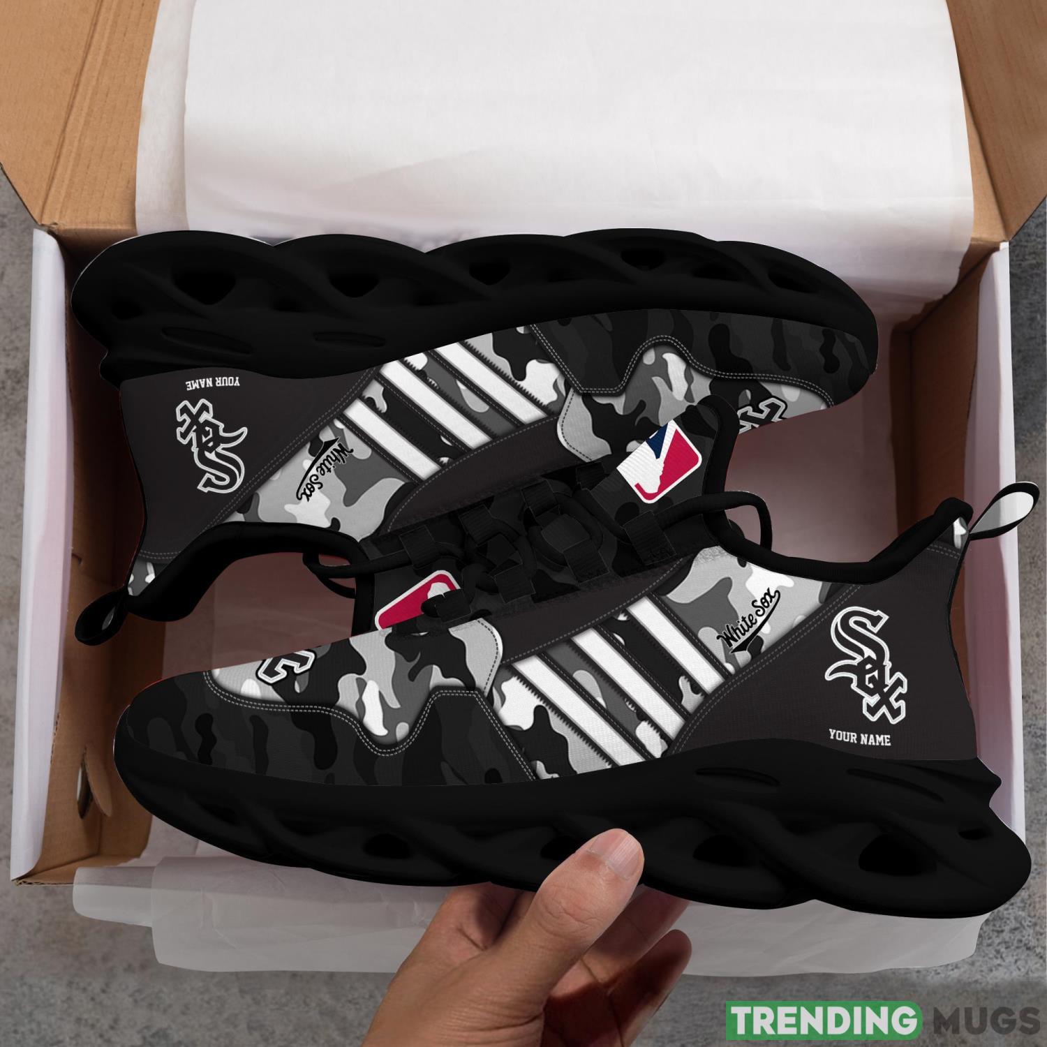 Custom Name Shoes Chicago White Sox Running Max Soul Shoes For Men And Women Max Soul Custom Name Shoes Chicago White Sox Running Max Soul Shoes For Men And Women Max Soul