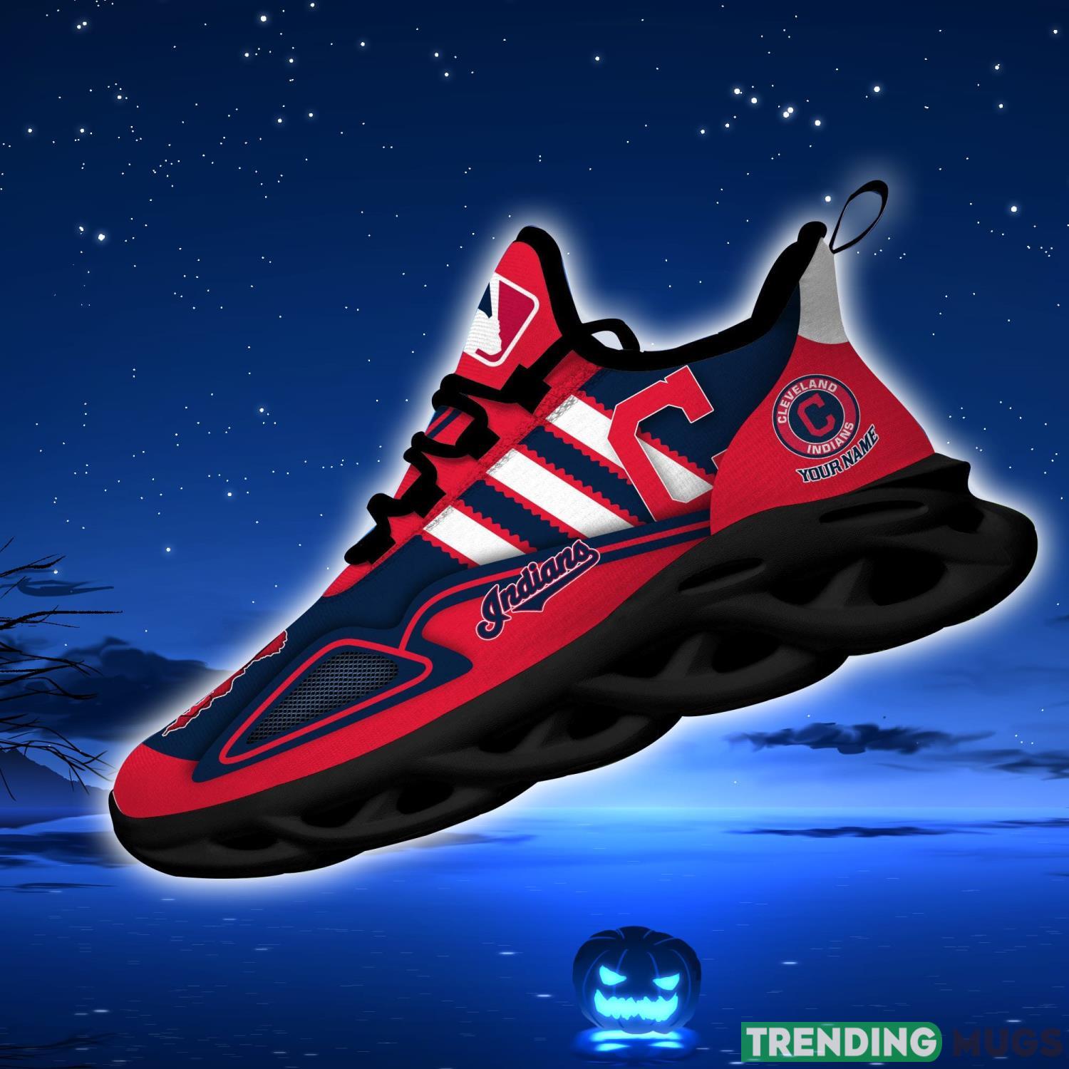 Custom Name Shoes Cleveland Indians Ultra Max Soul Shoes New Trend Sport Shoes Max Soul Custom Name Shoes Cleveland Indians Ultra Max Soul Shoes New Trend Sport Shoes Max Soul