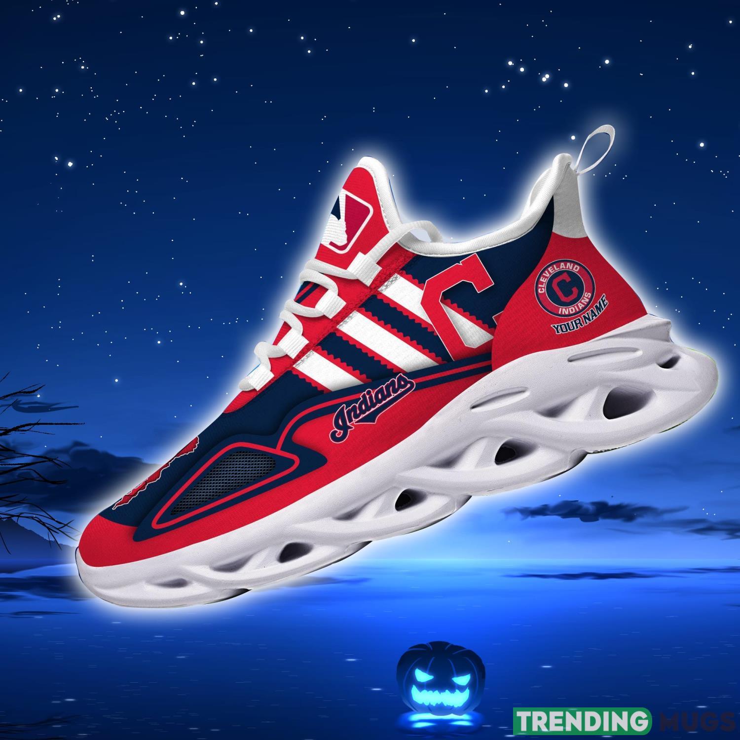 Custom Name Shoes Cleveland Indians Ultra Max Soul Shoes New Trend Sport Shoes Max Soul Custom Name Shoes Cleveland Indians Ultra Max Soul Shoes New Trend Sport Shoes Max Soul