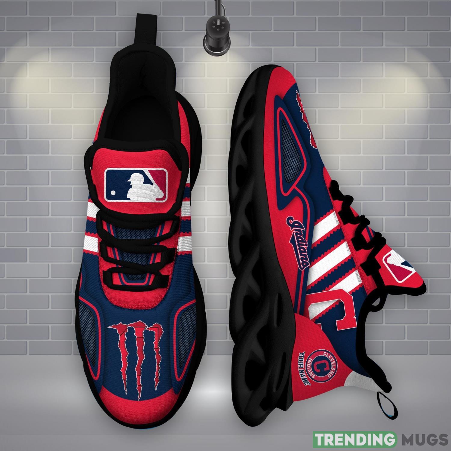 Custom Name Shoes Cleveland Indians Ultra Max Soul Shoes New Trend Sport Shoes Max Soul Custom Name Shoes Cleveland Indians Ultra Max Soul Shoes New Trend Sport Shoes Max Soul