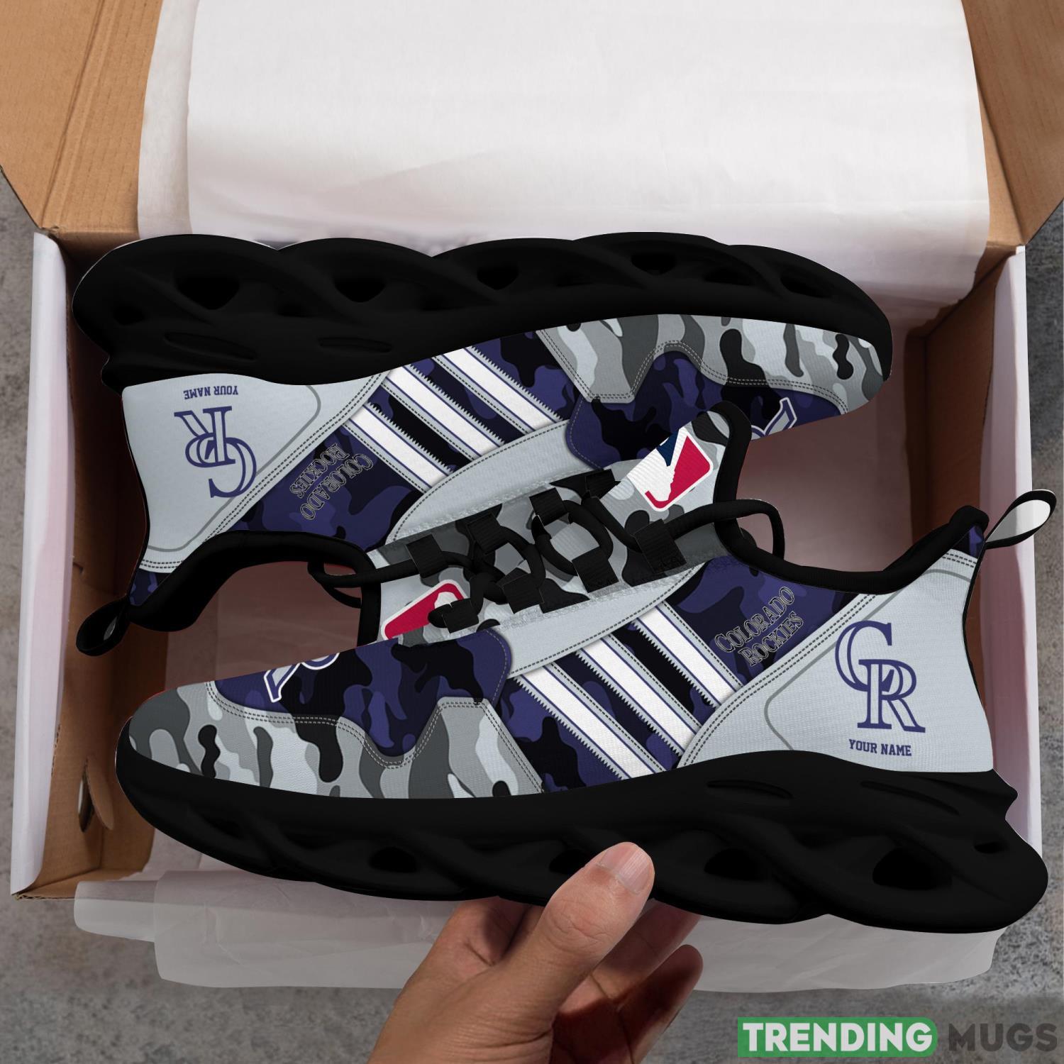 Custom Name Shoes Colorado Rockies Running Max Soul Shoes For Men And Women Max Soul Custom Name Shoes Colorado Rockies Running Max Soul Shoes For Men And Women Max Soul