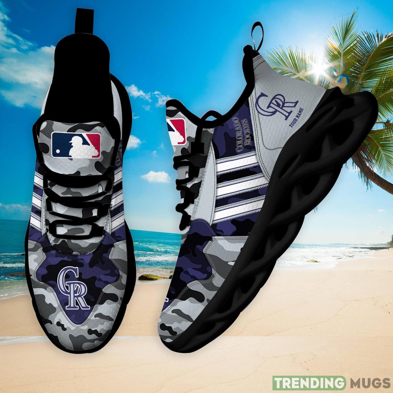 Custom Name Shoes Colorado Rockies Running Max Soul Shoes For Men And Women Max Soul Custom Name Shoes Colorado Rockies Running Max Soul Shoes For Men And Women Max Soul