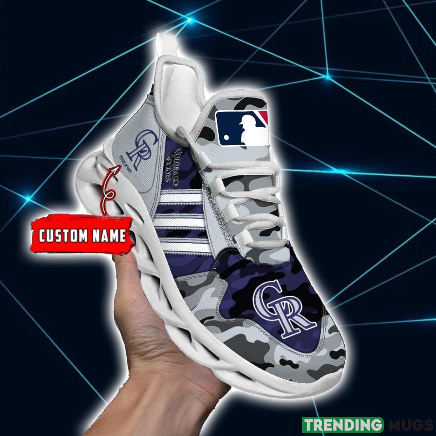 Custom Name Shoes Colorado Rockies Running Max Soul Shoes For Men And Women Product Photo 1 Custom Name Shoes Colorado Rockies Running Max Soul Shoes For Men And Women Product Photo 1