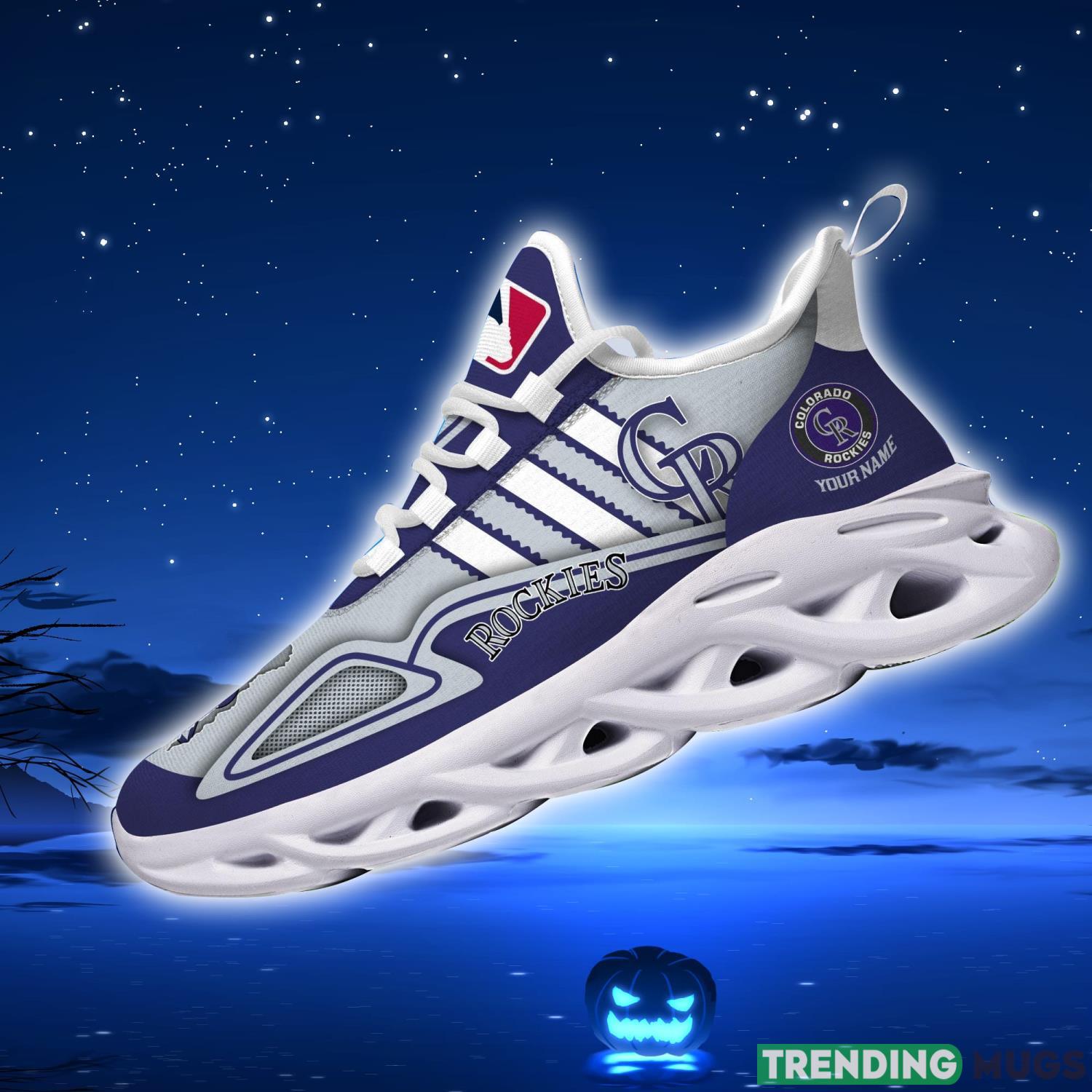 Custom Name Shoes Colorado Rockies Ultra Max Soul Shoes New Trend Sport Shoes Max Soul Custom Name Shoes Colorado Rockies Ultra Max Soul Shoes New Trend Sport Shoes Max Soul