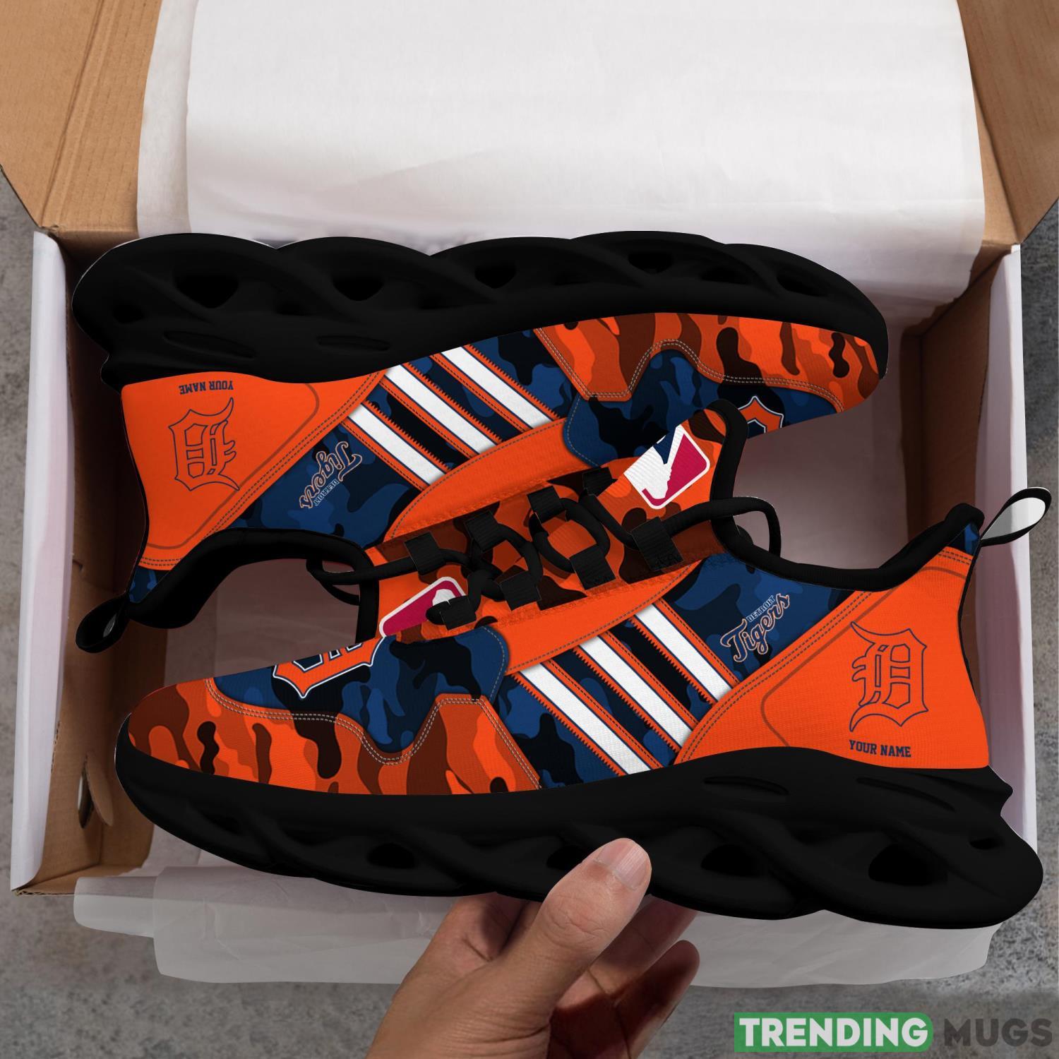 Custom Name Shoes Detroit Tigers Running Max Soul Shoes For Men And Women Max Soul Custom Name Shoes Detroit Tigers Running Max Soul Shoes For Men And Women Max Soul