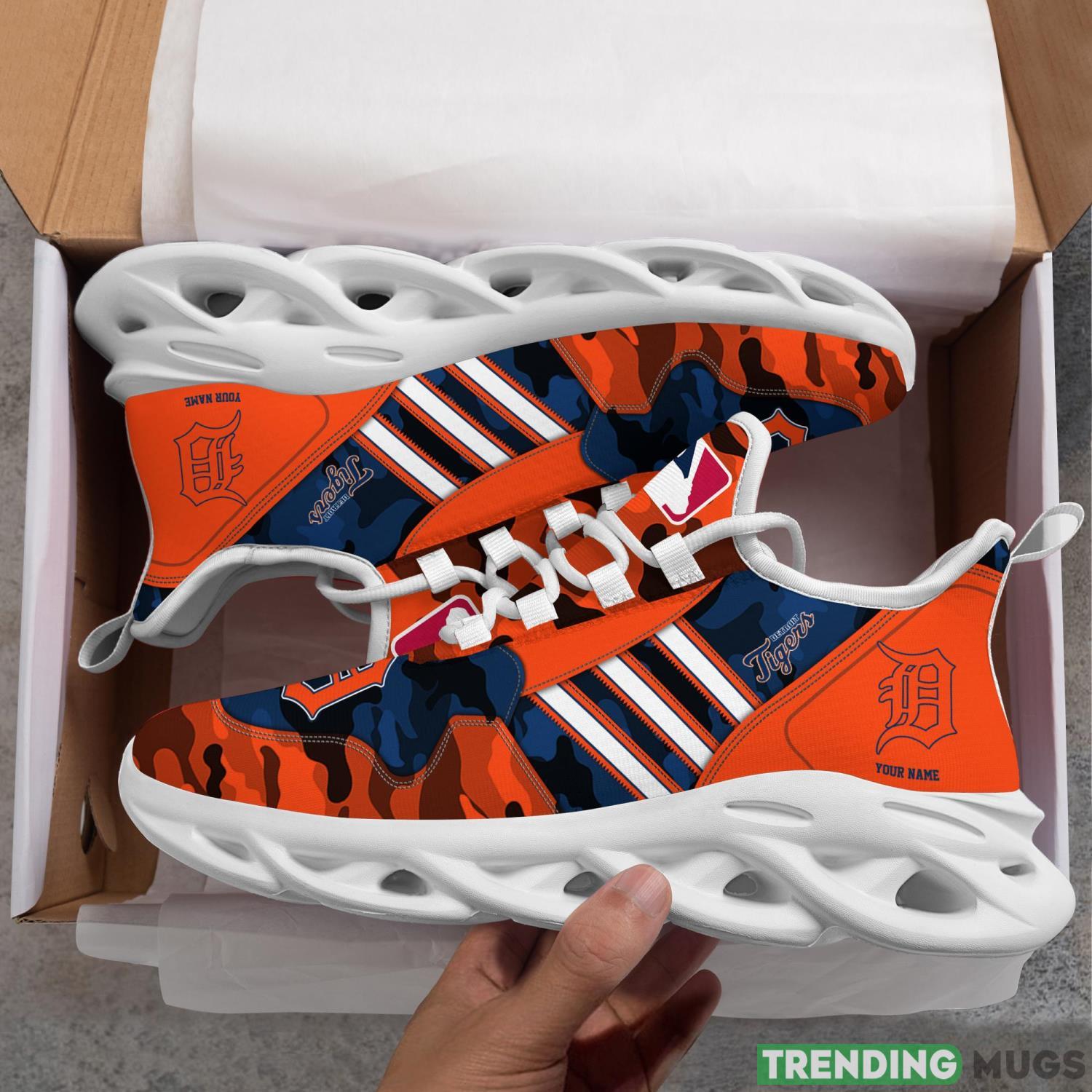 Custom Name Shoes Detroit Tigers Running Max Soul Shoes For Men And Women Max Soul Custom Name Shoes Detroit Tigers Running Max Soul Shoes For Men And Women Max Soul