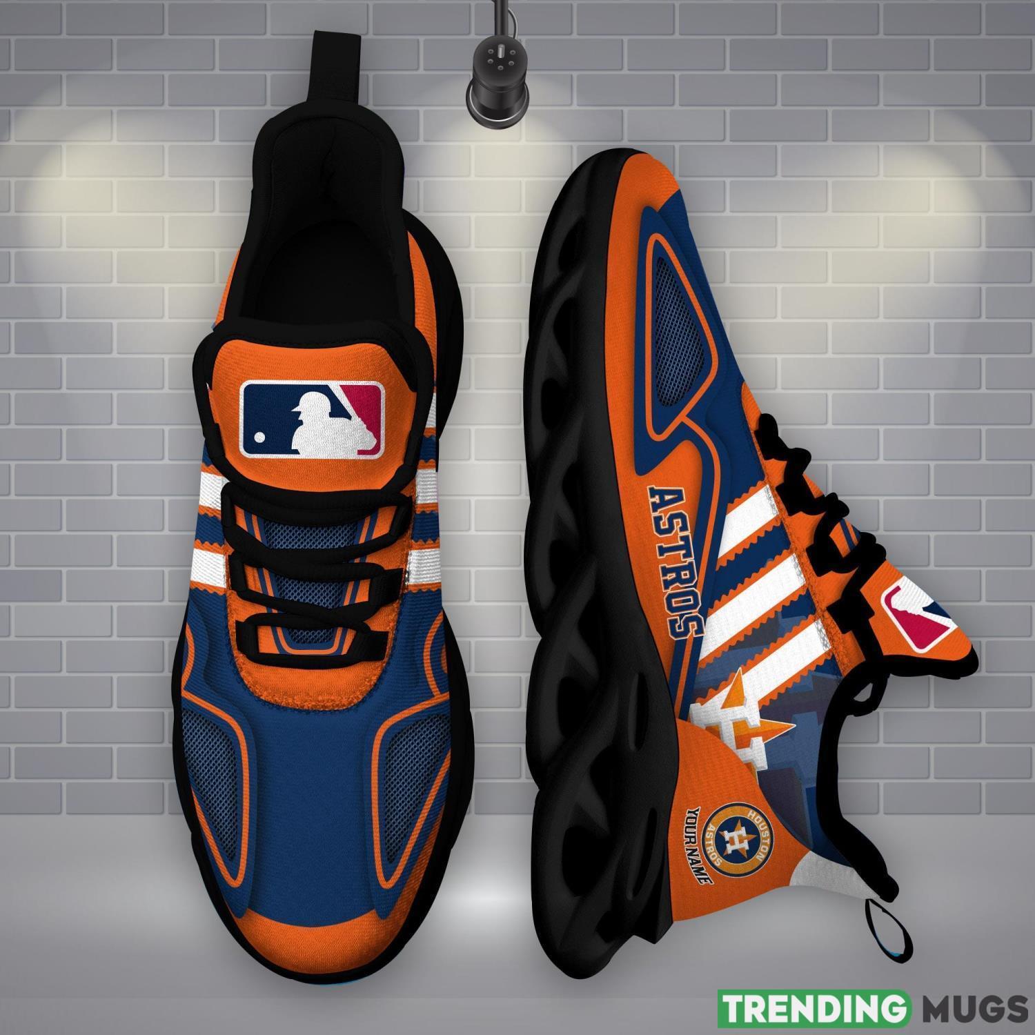 Custom Name Shoes Houston Astros Striped Max Soul Shoes Sport Sneakers Max Soul Custom Name Shoes Houston Astros Striped Max Soul Shoes Sport Sneakers Max Soul
