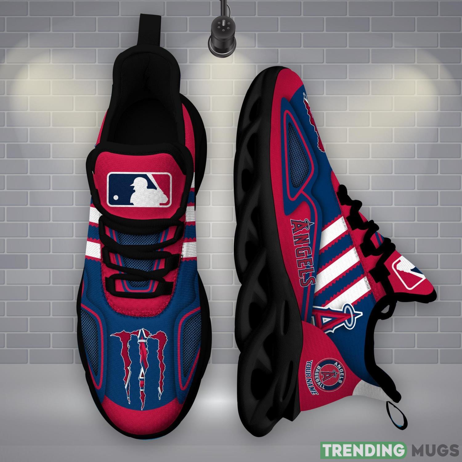 Custom Name Shoes Los Angeles Angels Ultra Max Soul Shoes New Trend Sport Shoes Max Soul Custom Name Shoes Los Angeles Angels Ultra Max Soul Shoes New Trend Sport Shoes Max Soul