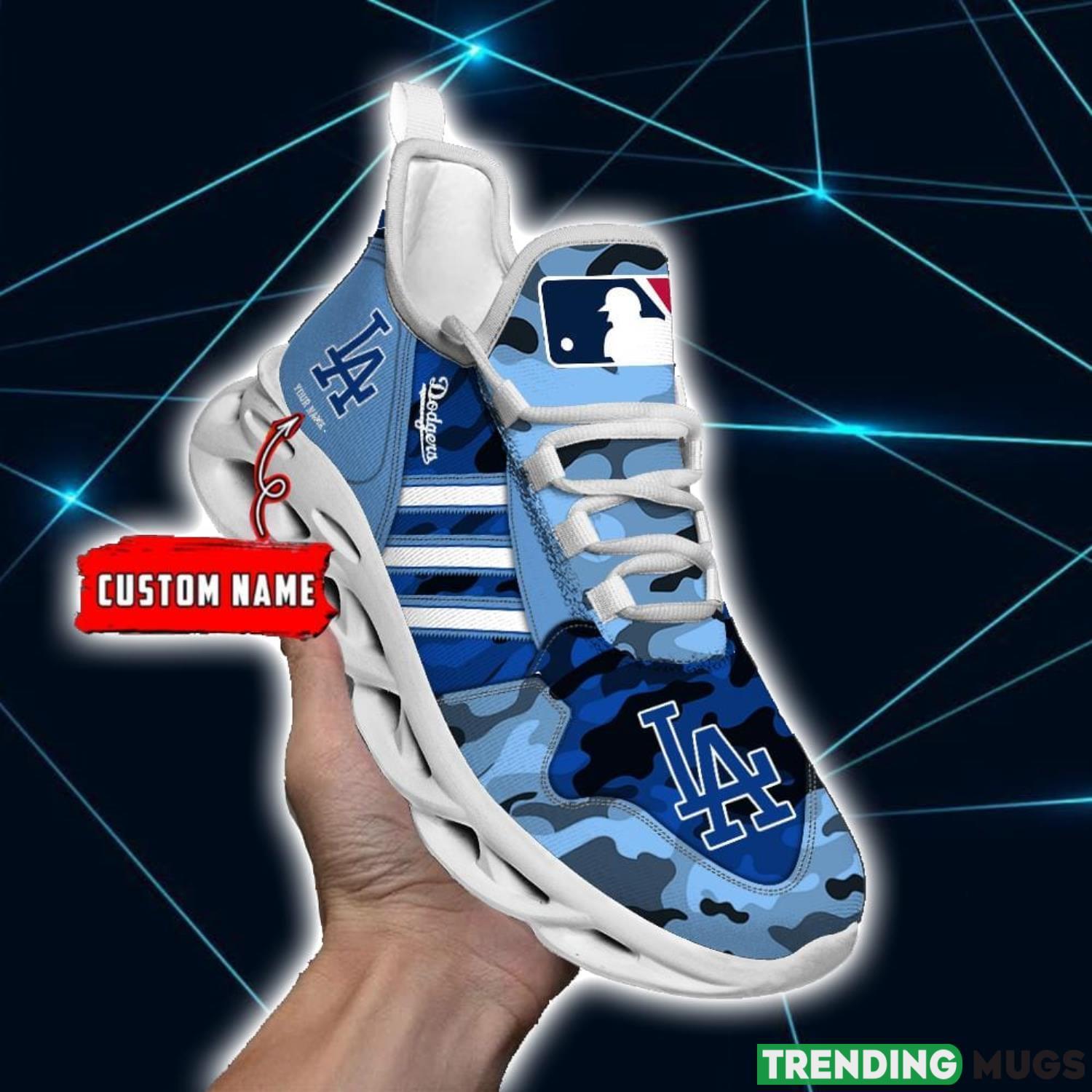 Custom Name Shoes Los Angeles Dodgers Running Max Soul Shoes For Men And Women Product Photo 1 Custom Name Shoes Los Angeles Dodgers Running Max Soul Shoes For Men And Women Product Photo 1