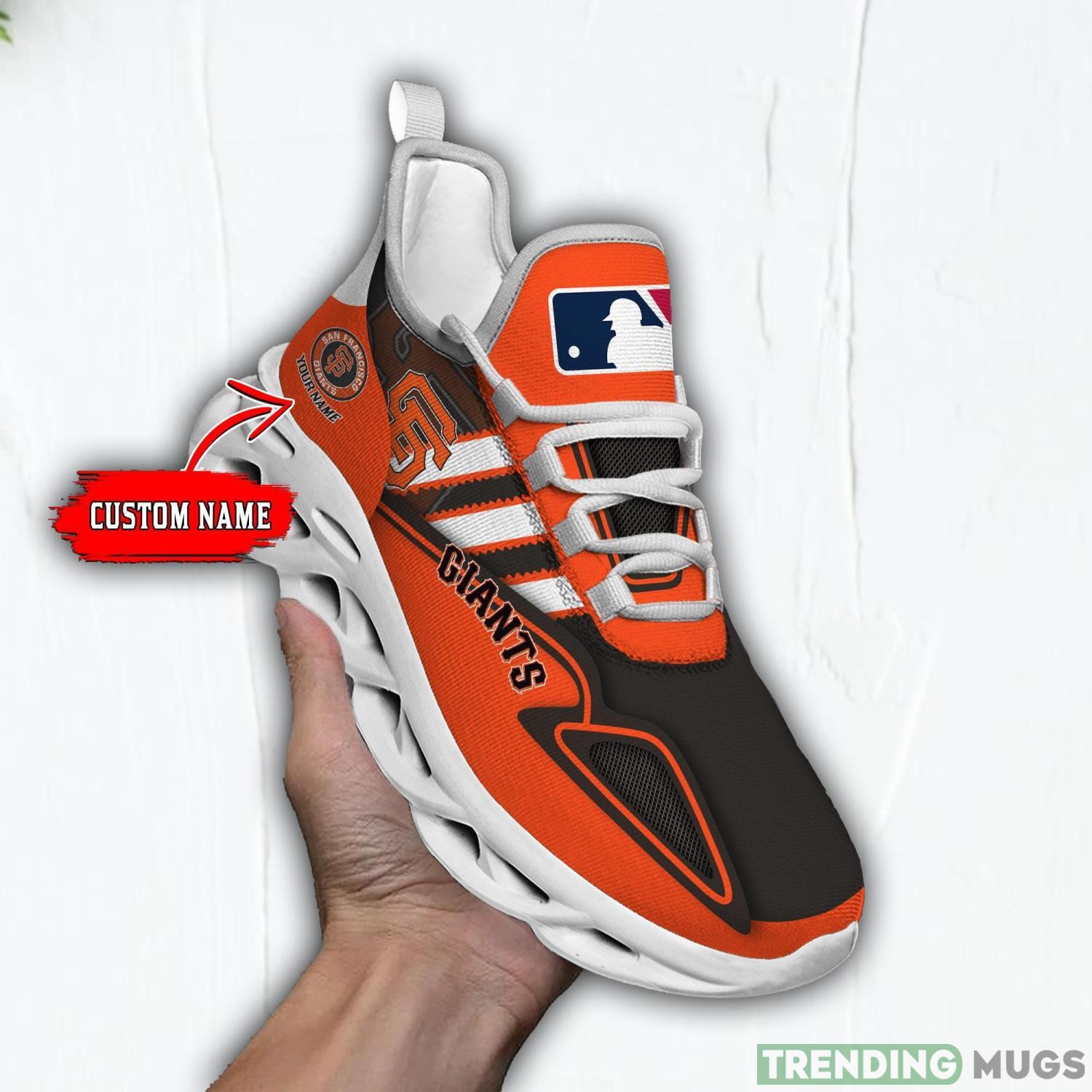 Custom Name Shoes San Francisco Giants Striped Max Soul Shoes Sport Sneakers Product Photo 1 Custom Name Shoes San Francisco Giants Striped Max Soul Shoes Sport Sneakers Product Photo 1