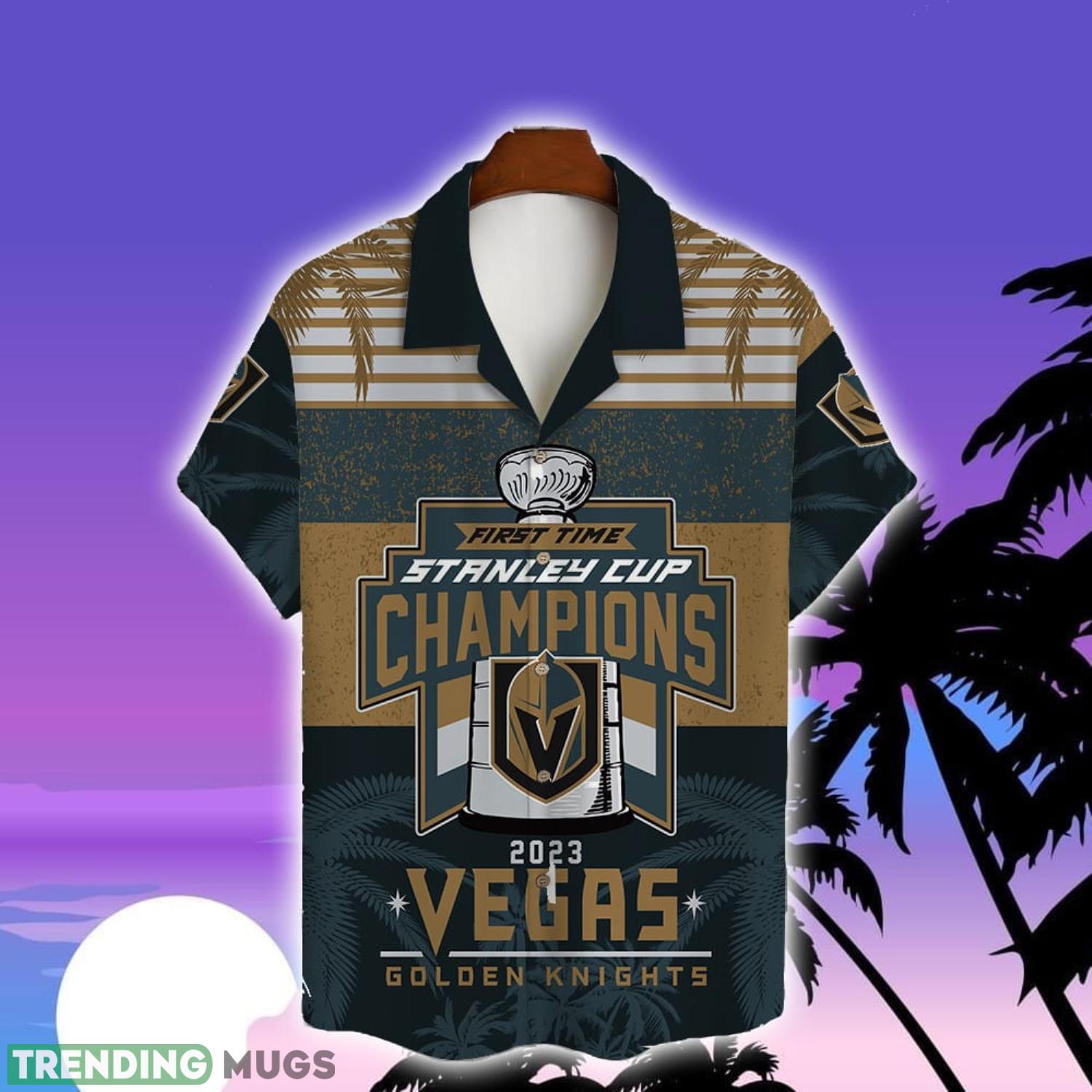 Custom Vegas Golden Knights NHL Champions Pattern Trending Hawaiian Shirt Summer Gift Hawaiian Shirt Custom Vegas Golden Knights NHL Champions Pattern Trending Hawaiian Shirt Summer Gift Hawaiian Shirt