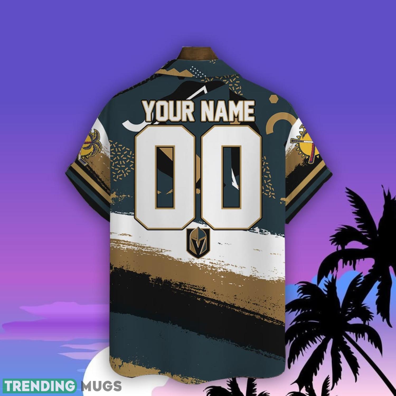 Custom Vegas Golden Knights Trending Hawaiian Shirt Summer Gift Hawaiian Shirt Custom Vegas Golden Knights Trending Hawaiian Shirt Summer Gift Hawaiian Shirt