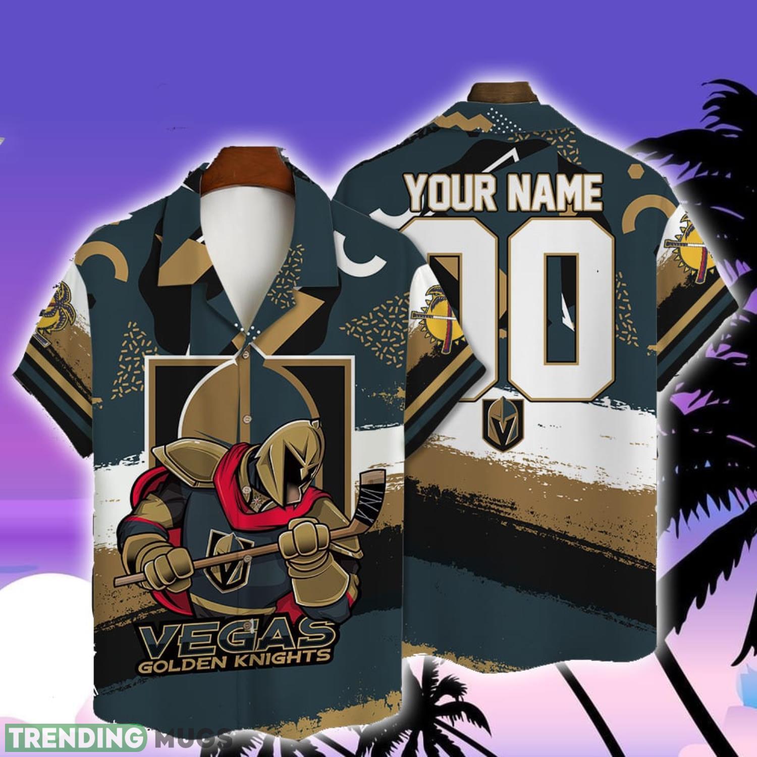 Custom Vegas Golden Knights Trending Hawaiian Shirt Summer Gift Product Photo 1 Custom Vegas Golden Knights Trending Hawaiian Shirt Summer Gift Product Photo 1