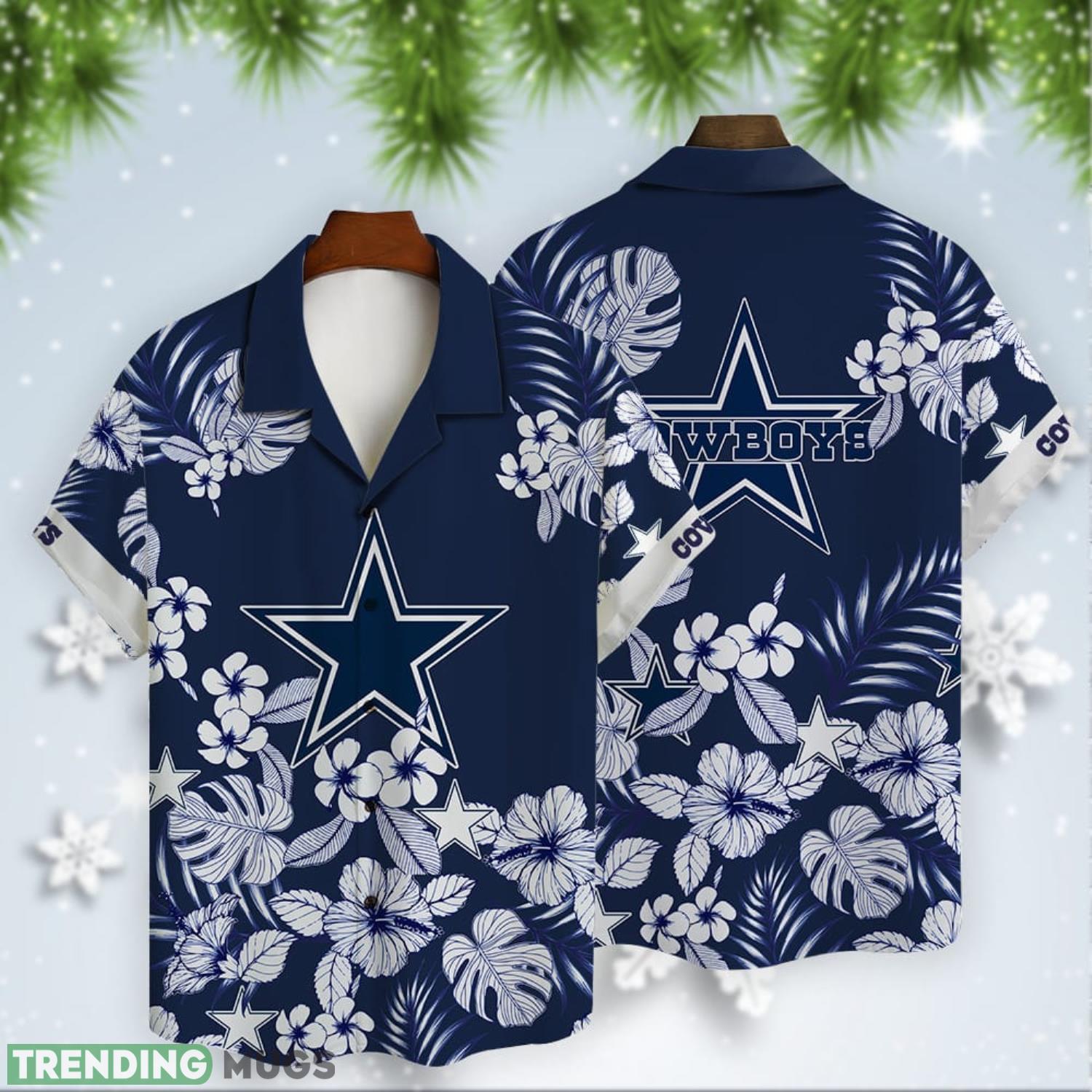 Dallas Cowboys National Football League 3D AOP Hawaiian Shirt For Fans Product Photo 1 Dallas Cowboys National Football League 3D AOP Hawaiian Shirt For Fans Product Photo 1