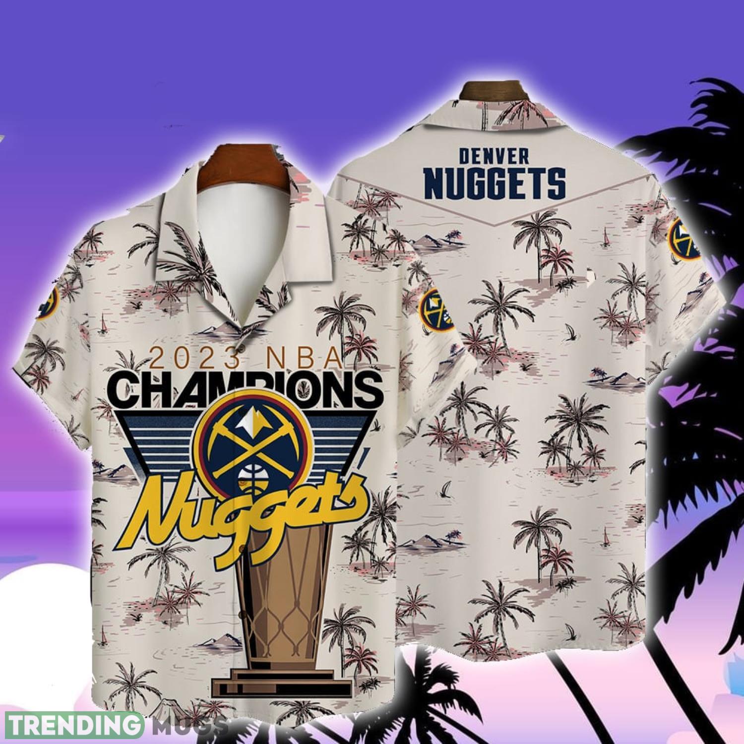 Denver Nuggets National Basketball Association Champion 2023 AOP Trending Hawaiian Shirt Summer Gift Product Photo 1 Denver Nuggets National Basketball Association Champion 2023 AOP Trending Hawaiian Shirt Summer Gift Product Photo 1