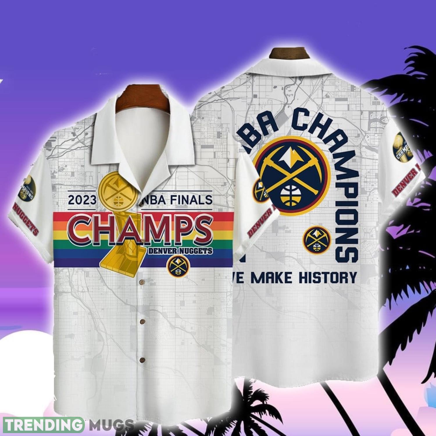 Denver Nuggets The NBA Finals Champions 2023 Print 3D AOP Trending Hawaiian Shirt Summer Gift Product Photo 1 Denver Nuggets The NBA Finals Champions 2023 Print 3D AOP Trending Hawaiian Shirt Summer Gift Product Photo 1