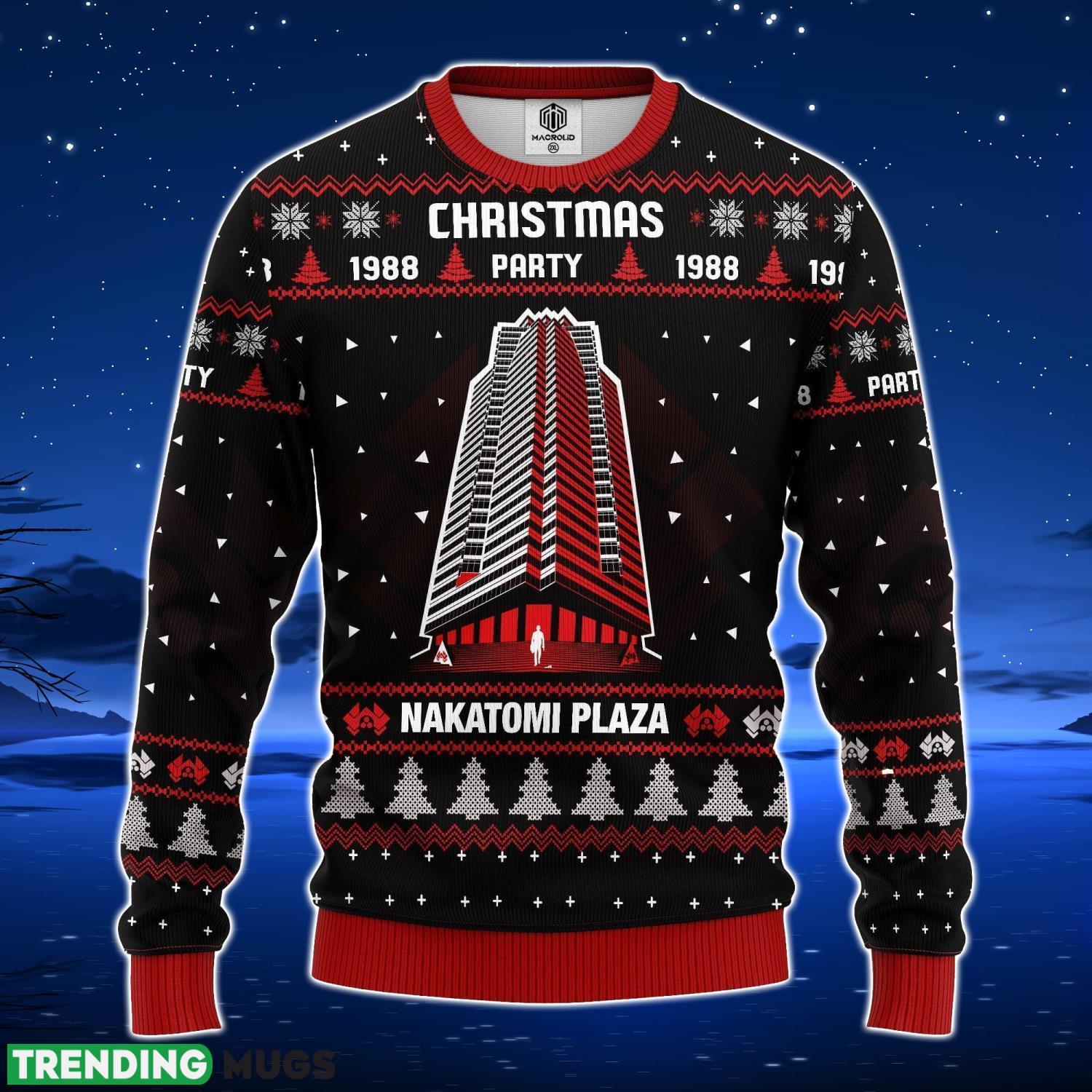 Die Hard Nakatomi Plaza Ugly Christmas Sweater Amazing Gift Men And Women Christmas Gift Product Photo 1 Die Hard Nakatomi Plaza Ugly Christmas Sweater Amazing Gift Men And Women Christmas Gift Product Photo 1