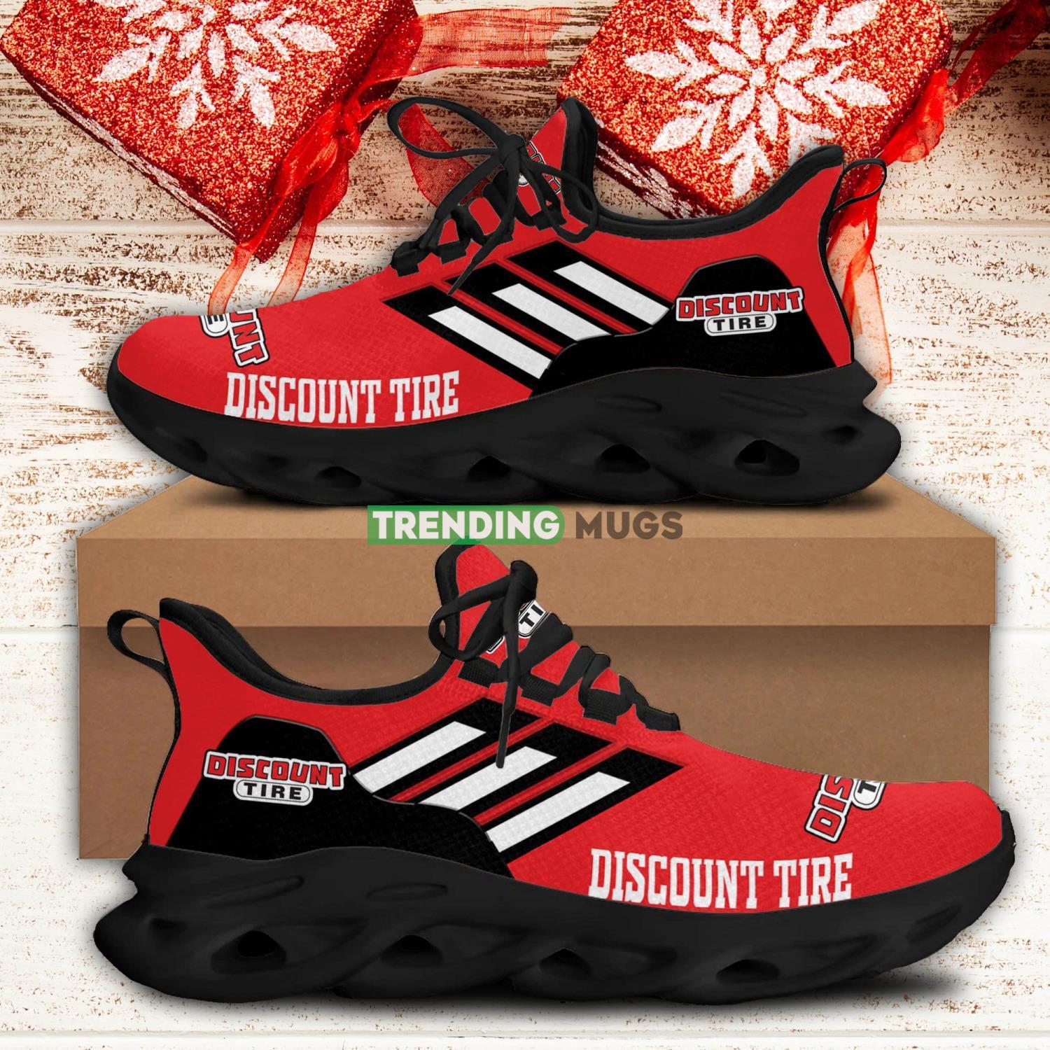 Discount Tire Ultra Walking Sneakers White Striped Men And Women Max Soul Shoes Product Photo 1 Discount Tire Ultra Walking Sneakers White Striped Men And Women Max Soul Shoes Product Photo 1