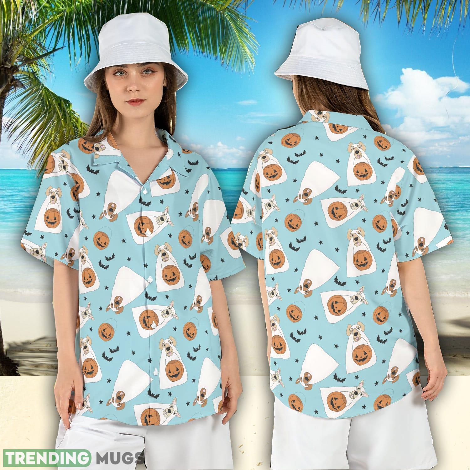 Dog Boo Halloween Hawaiian Shirt Ghost Dog Button Shirt Spooky Dog Lover Aloha Shirt Dog Trick or Treat Hawaii Shirt Product Photo 1 Dog Boo Halloween Hawaiian Shirt Ghost Dog Button Shirt Spooky Dog Lover Aloha Shirt Dog Trick or Treat Hawaii Shirt Product Photo 1