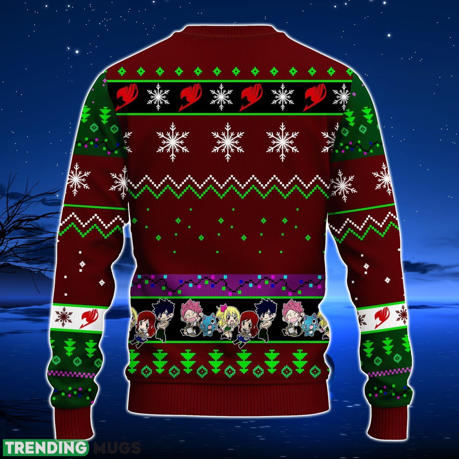 Fairy Tail Anime Christmas Sweater Brown 1 Amazing Gift Men And Women Christmas Gift 3D Sweater Fairy Tail Anime Christmas Sweater Brown 1 Amazing Gift Men And Women Christmas Gift 3D Sweater