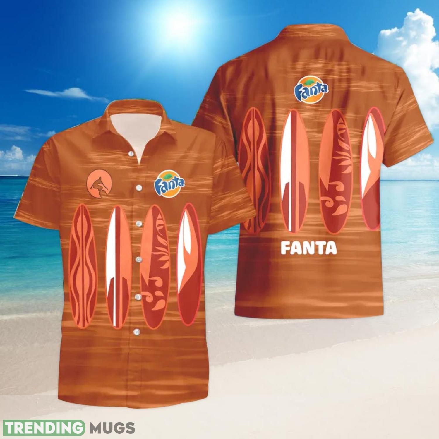 Fanta Surfboard Funny Summer Beach Hawaiian Shirt And Shorts Hawaiian & Short Fanta Surfboard Funny Summer Beach Hawaiian Shirt And Shorts Hawaiian & Short