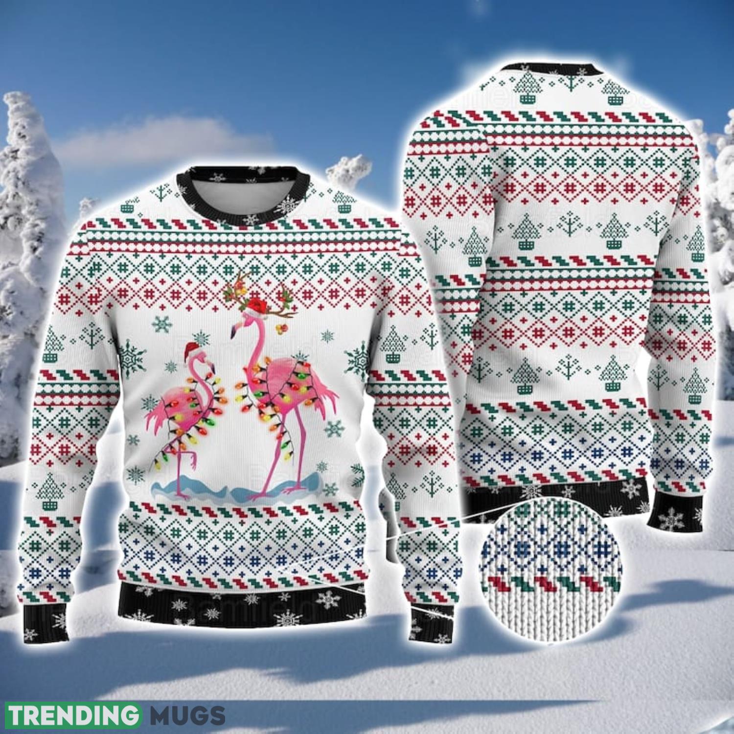 Flamingo Lover Ugly Christmas Sweater Men And Women Christmas Gift Sweater Product Photo 1 Flamingo Lover Ugly Christmas Sweater Men And Women Christmas Gift Sweater Product Photo 1
