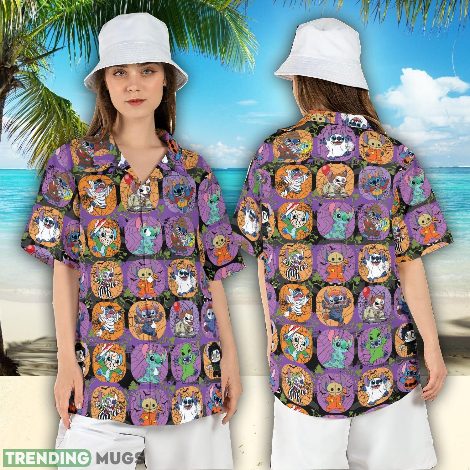 Funny Stitch Halloween Hawaiian Shirt Stitch Trick or Treat Hawaii Shirt Stitch Horror Character Aloha Shirt Product Photo 1 Funny Stitch Halloween Hawaiian Shirt Stitch Trick or Treat Hawaii Shirt Stitch Horror Character Aloha Shirt Product Photo 1