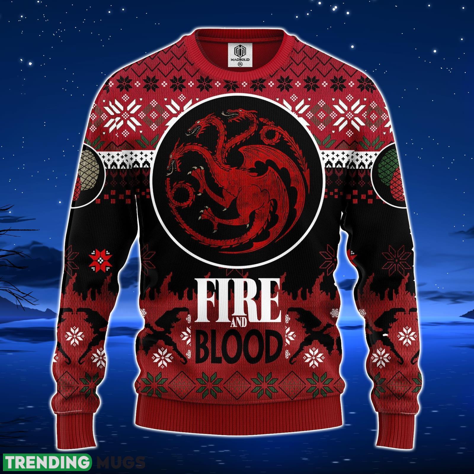 Game Of Thrones Targaryen Ugly Christmas Sweater Amazing Gift Men And Women Christmas Gift Product Photo 1 Game Of Thrones Targaryen Ugly Christmas Sweater Amazing Gift Men And Women Christmas Gift Product Photo 1