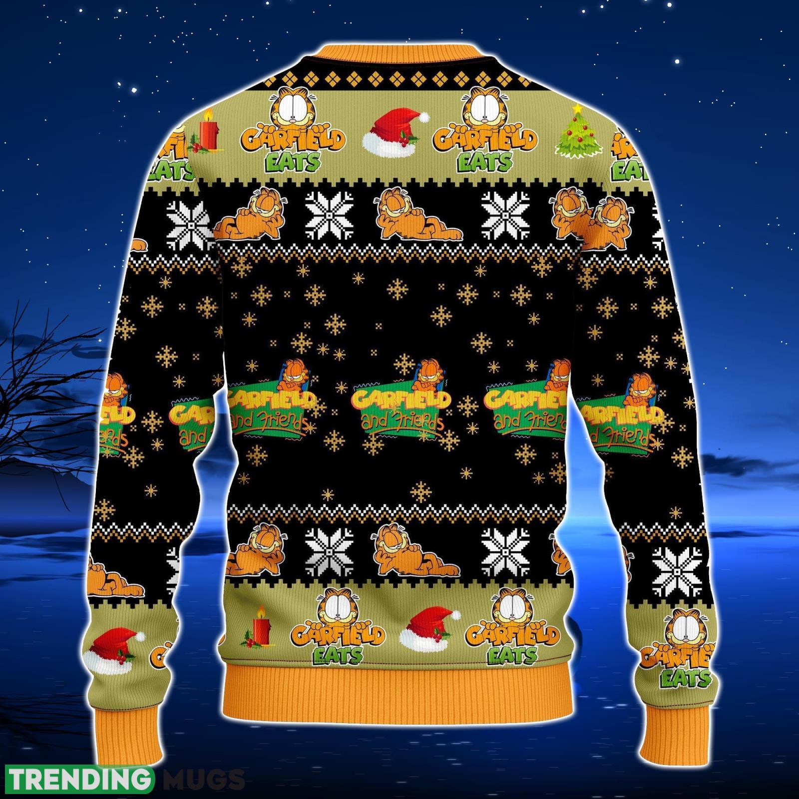 Garfield 3D Ugly Christmas Sweater Amazing Gift Men And Women Christmas Gift 3D Sweater Garfield 3D Ugly Christmas Sweater Amazing Gift Men And Women Christmas Gift 3D Sweater