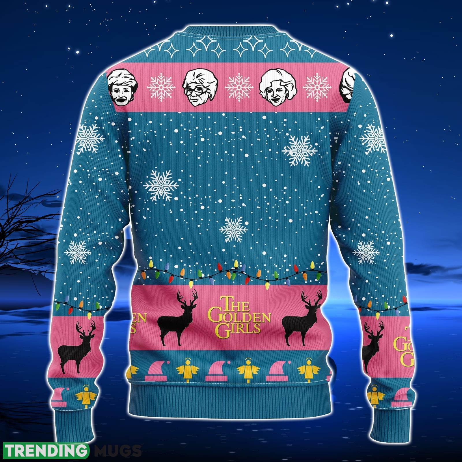 Golden Girls Blue Ugly Christmas Sweater Amazing Gift Men And Women Christmas Gift 3D Sweater Golden Girls Blue Ugly Christmas Sweater Amazing Gift Men And Women Christmas Gift 3D Sweater